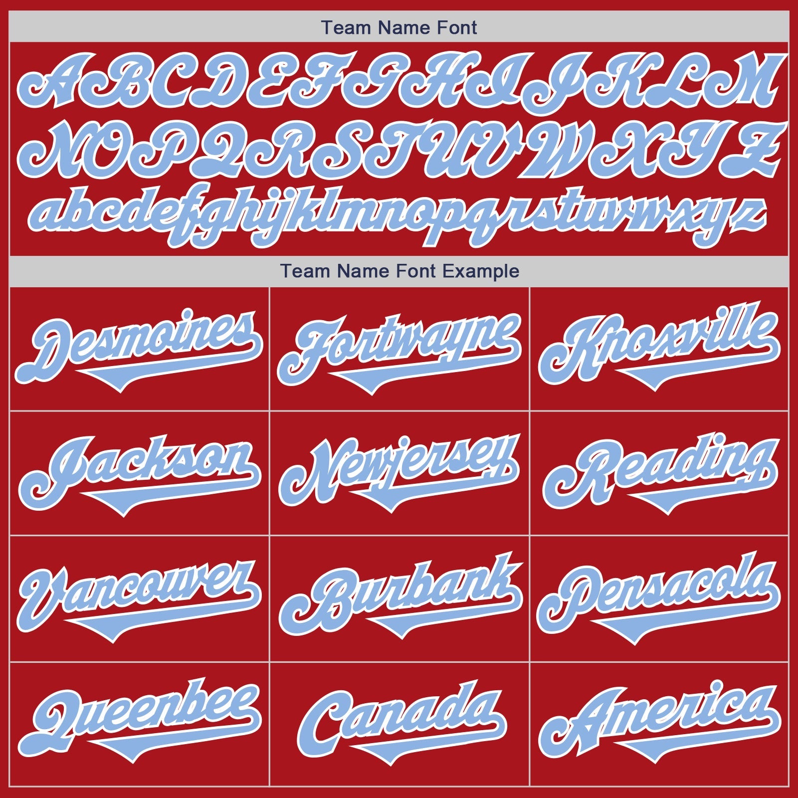 Custom Red Light Blue-White Authentic Two Tone Baseball Jersey view 4