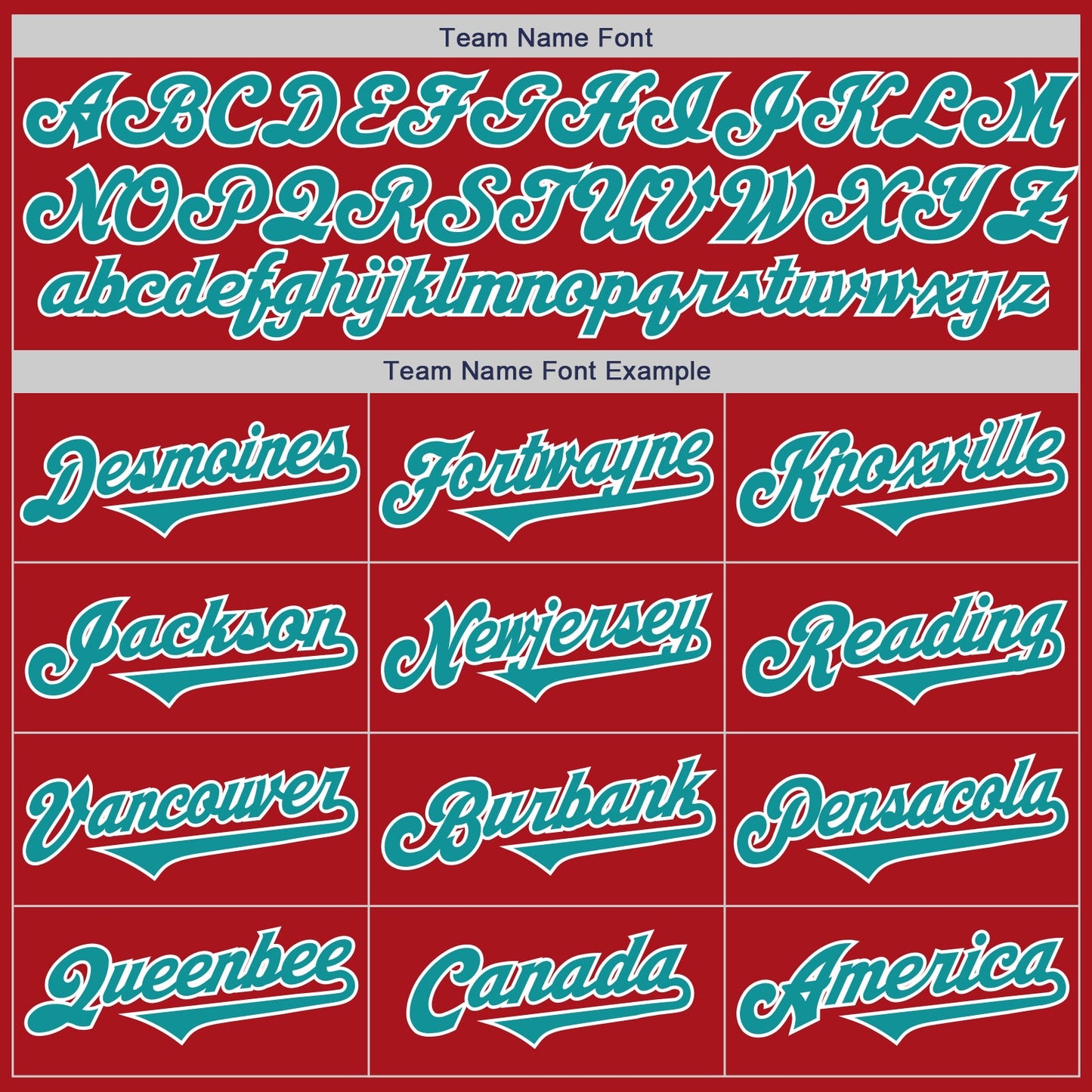 Custom Red Teal-White Authentic Two Tone Baseball Jersey view 4