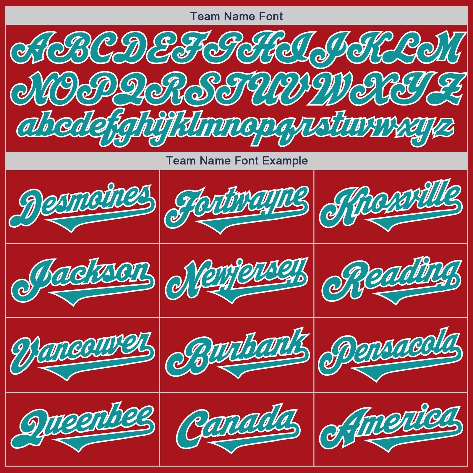 Custom Red Teal-White Authentic Two Tone Baseball Jersey view 4