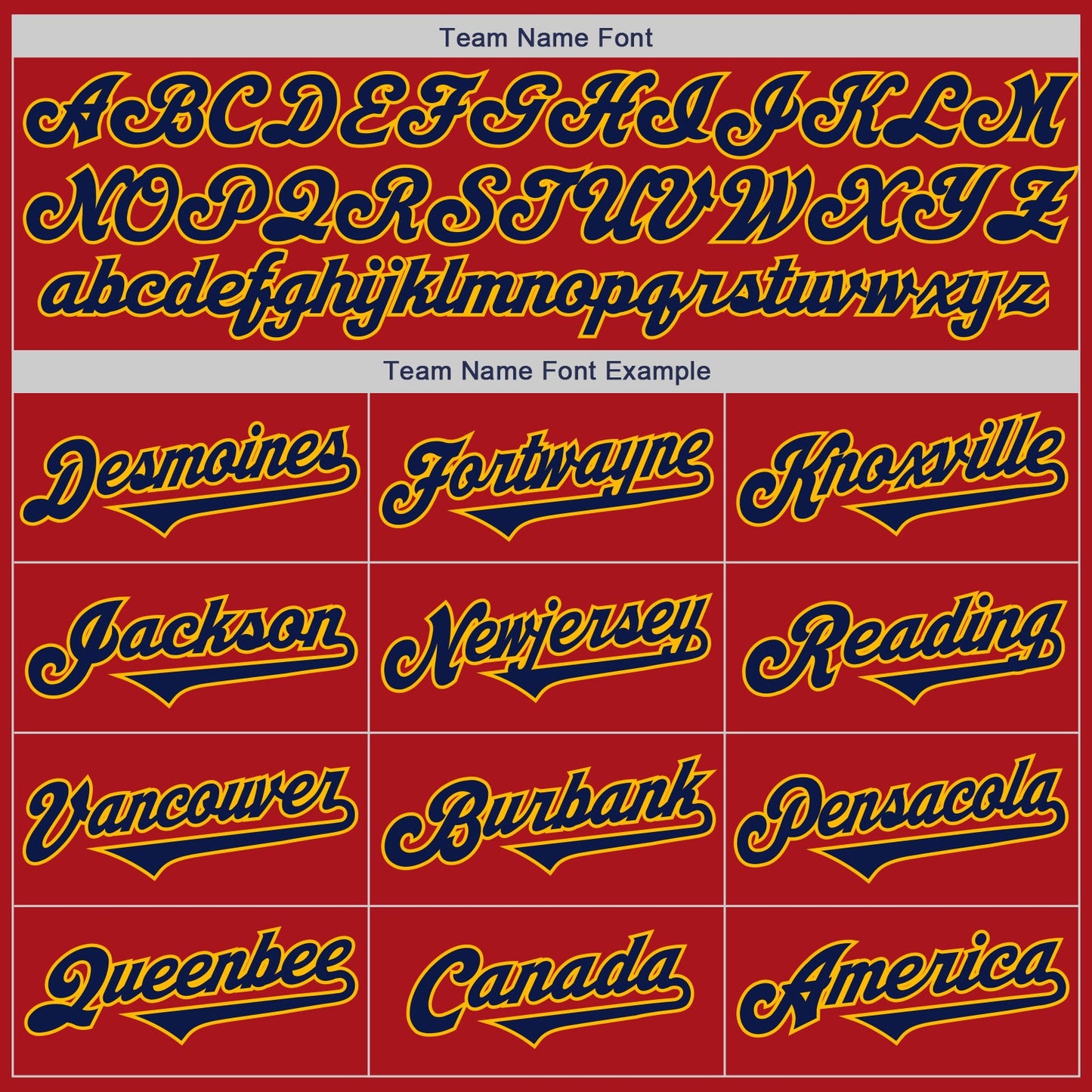 Custom Red Navy-Gold Authentic Two Tone Baseball Jersey view 4