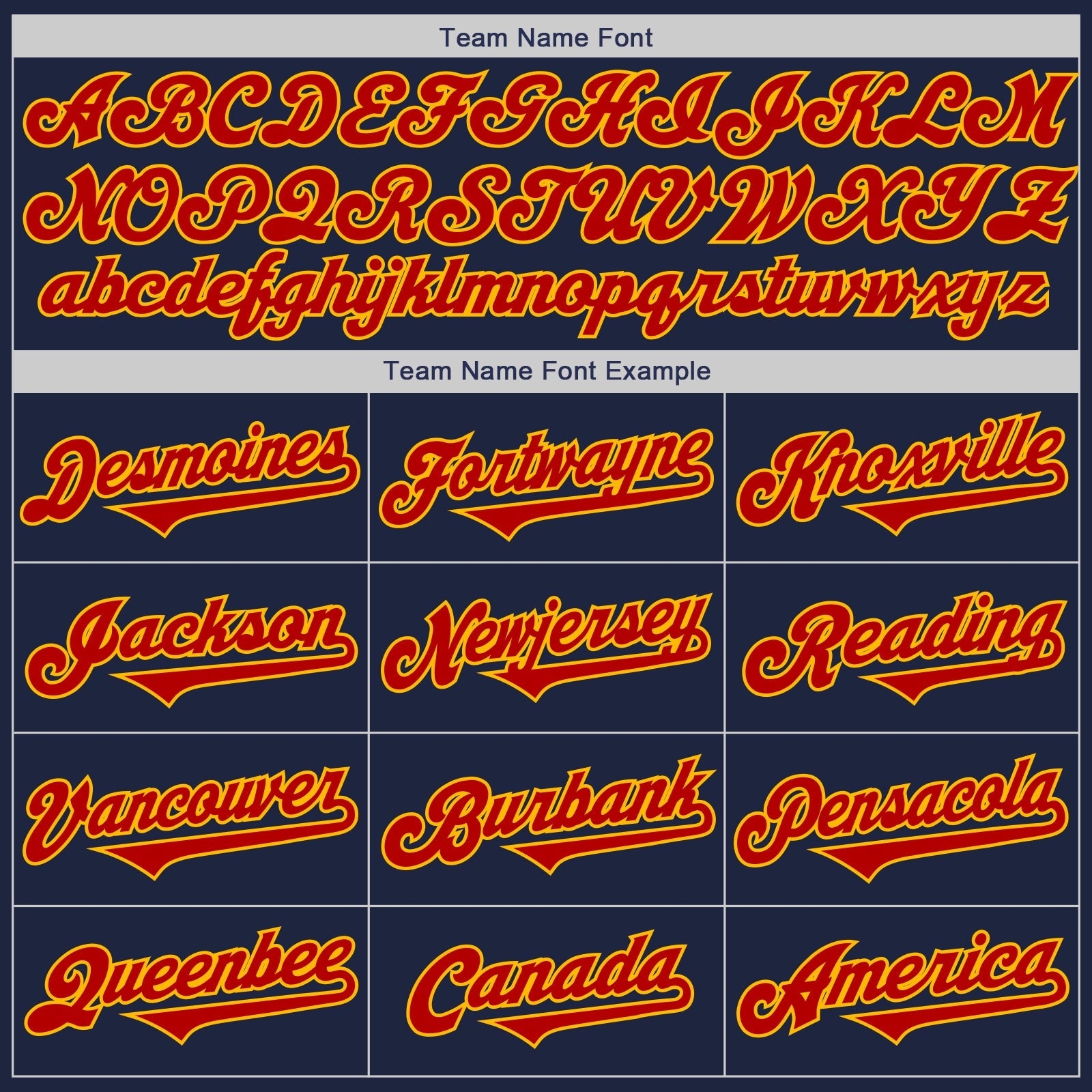 Custom Navy Red-Gold Authentic Two Tone Baseball Jersey view 4