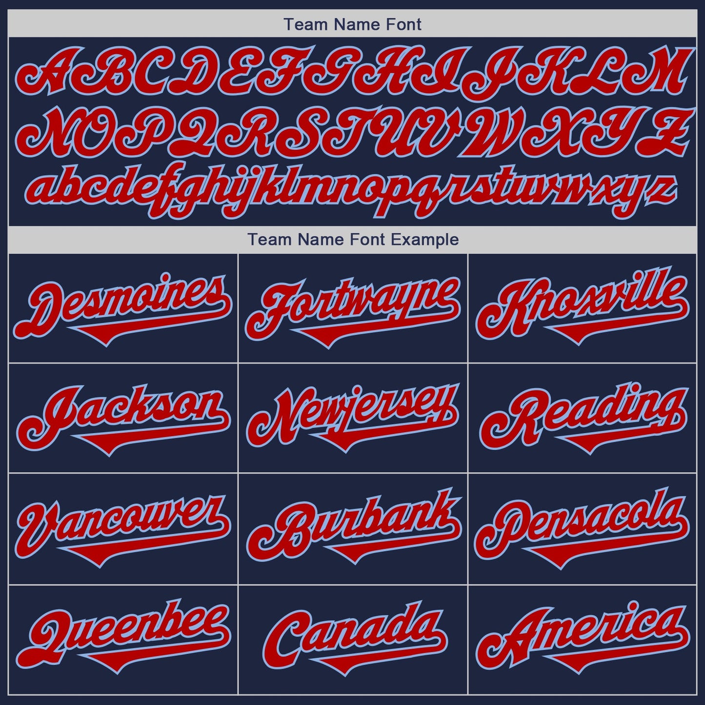 Custom Navy Red-Light Blue Authentic Two Tone Baseball Jersey view 4