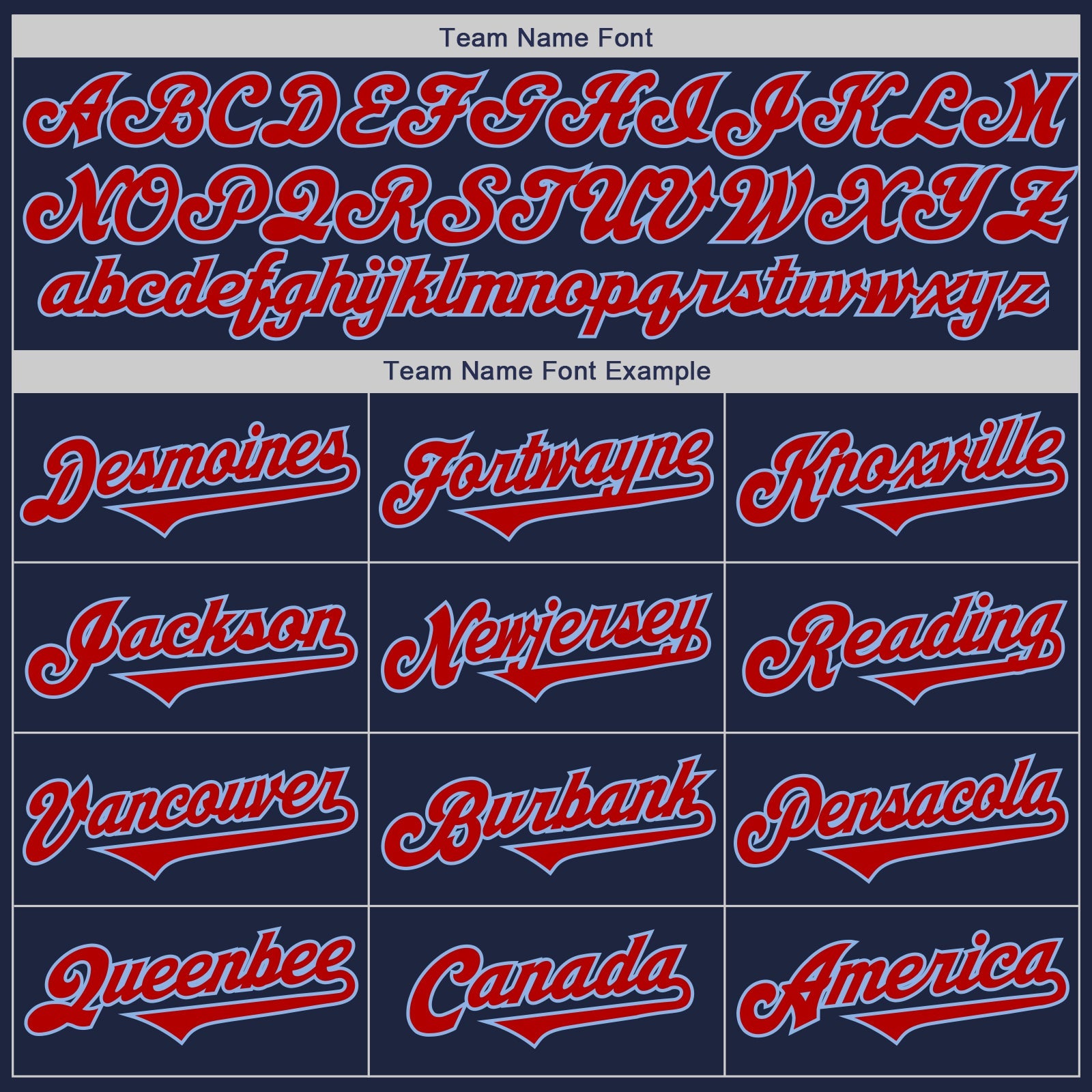 Custom Navy Red-Light Blue Authentic Two Tone Baseball Jersey view 4