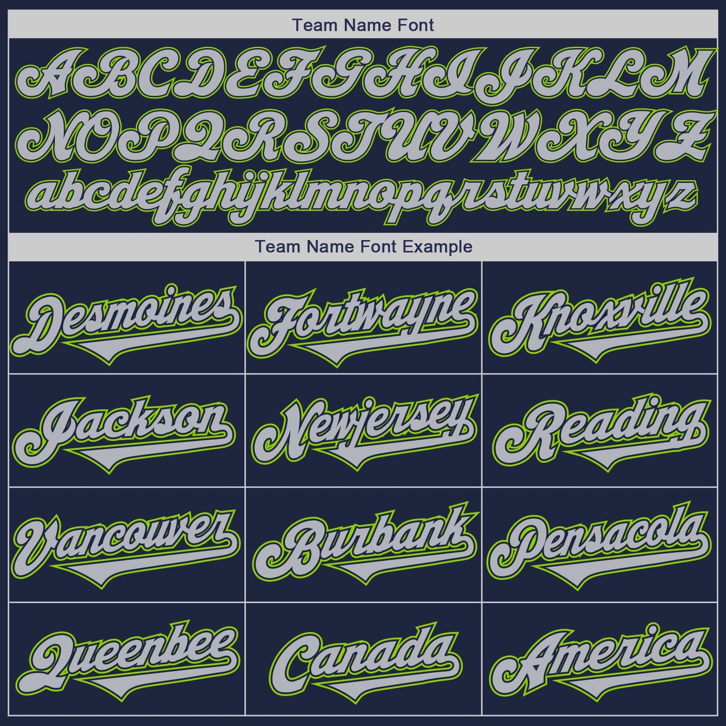 Custom Navy Gray-Neon Green Authentic Two Tone Baseball Jersey view 4