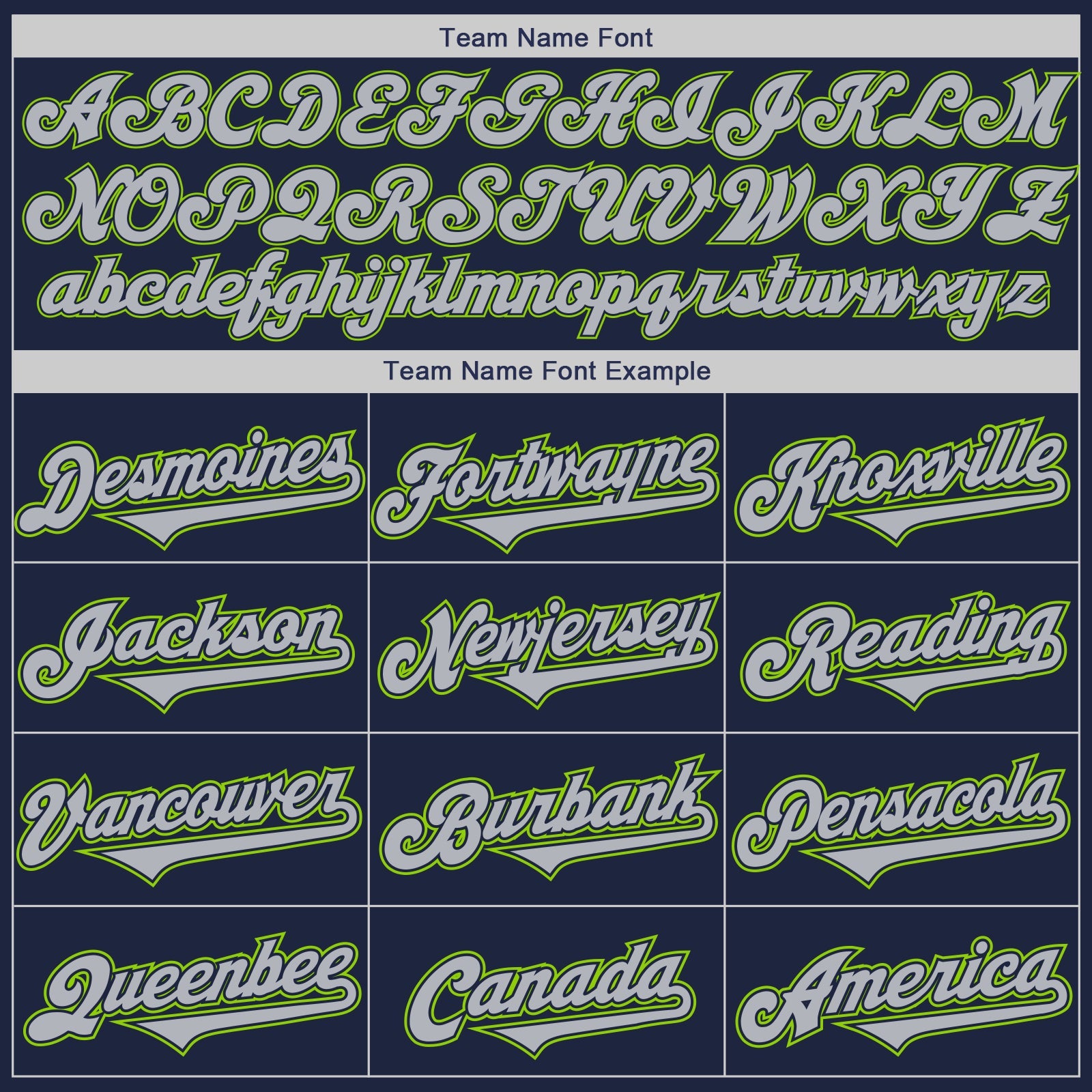 Custom Navy Gray-Neon Green Authentic Two Tone Baseball Jersey view 4
