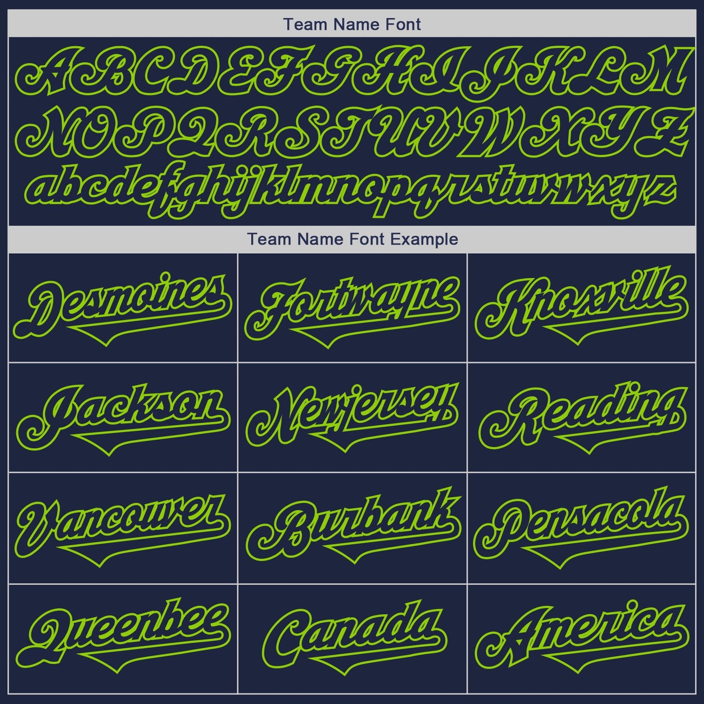 Custom Navy Neon Green Authentic Two Tone Baseball Jersey view 4