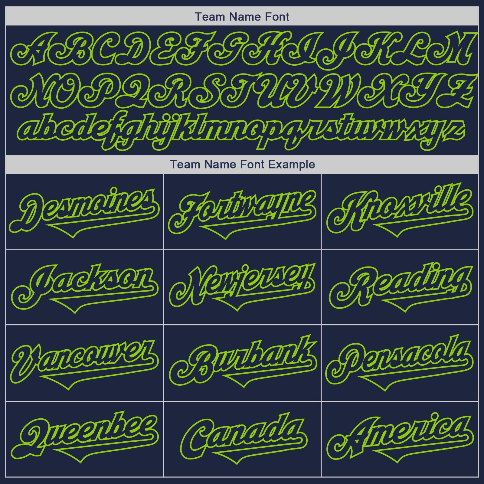 Custom Navy Neon Green Authentic Two Tone Baseball Jersey view 4