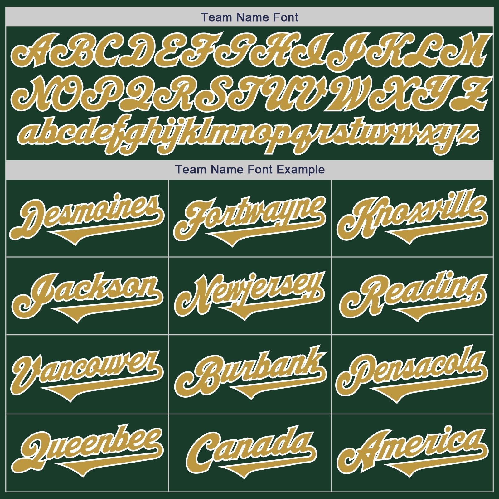 Custom Green Old Gold-White Authentic Two Tone Baseball Jersey view 4
