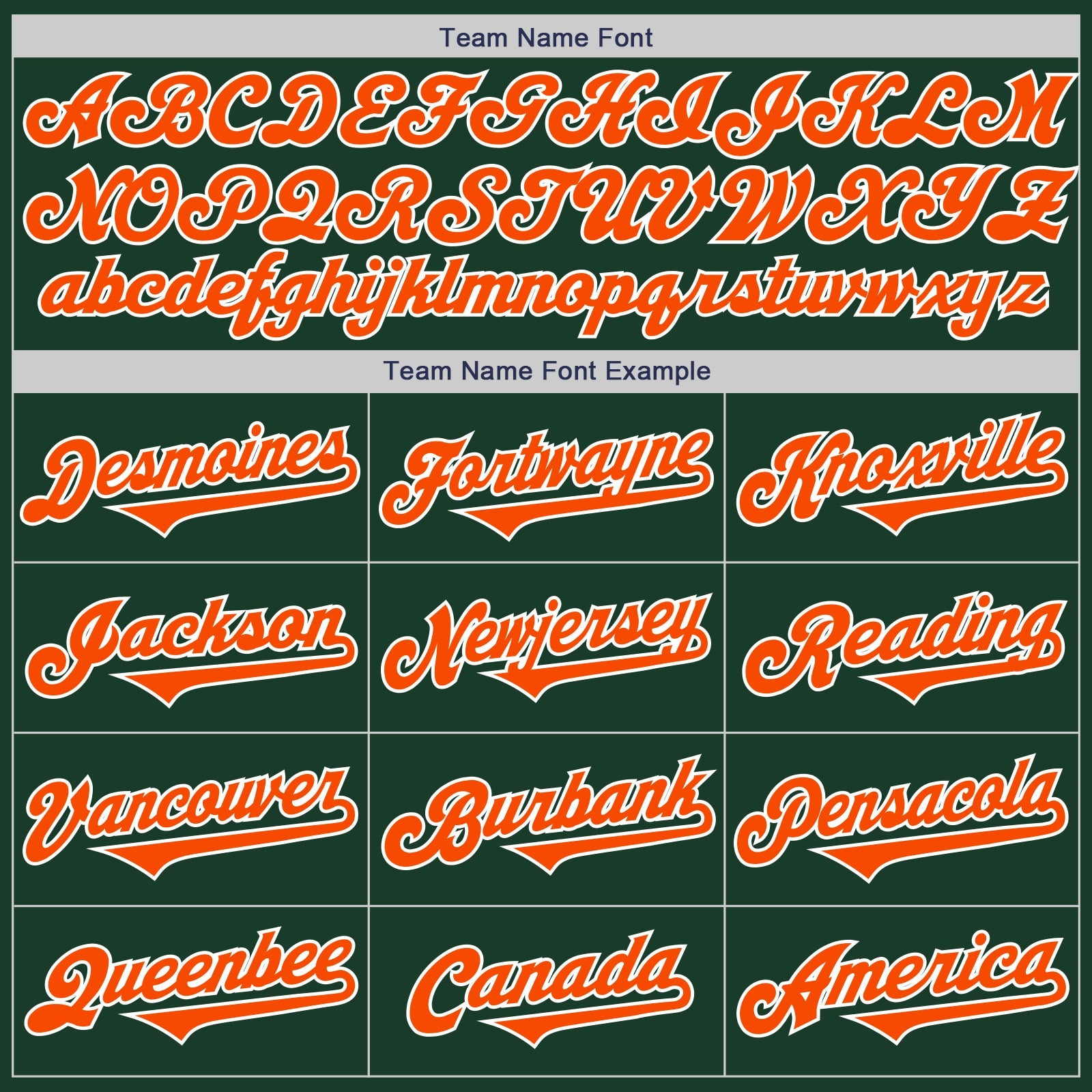 Custom Green Orange-White Authentic Two Tone Baseball Jersey view 4