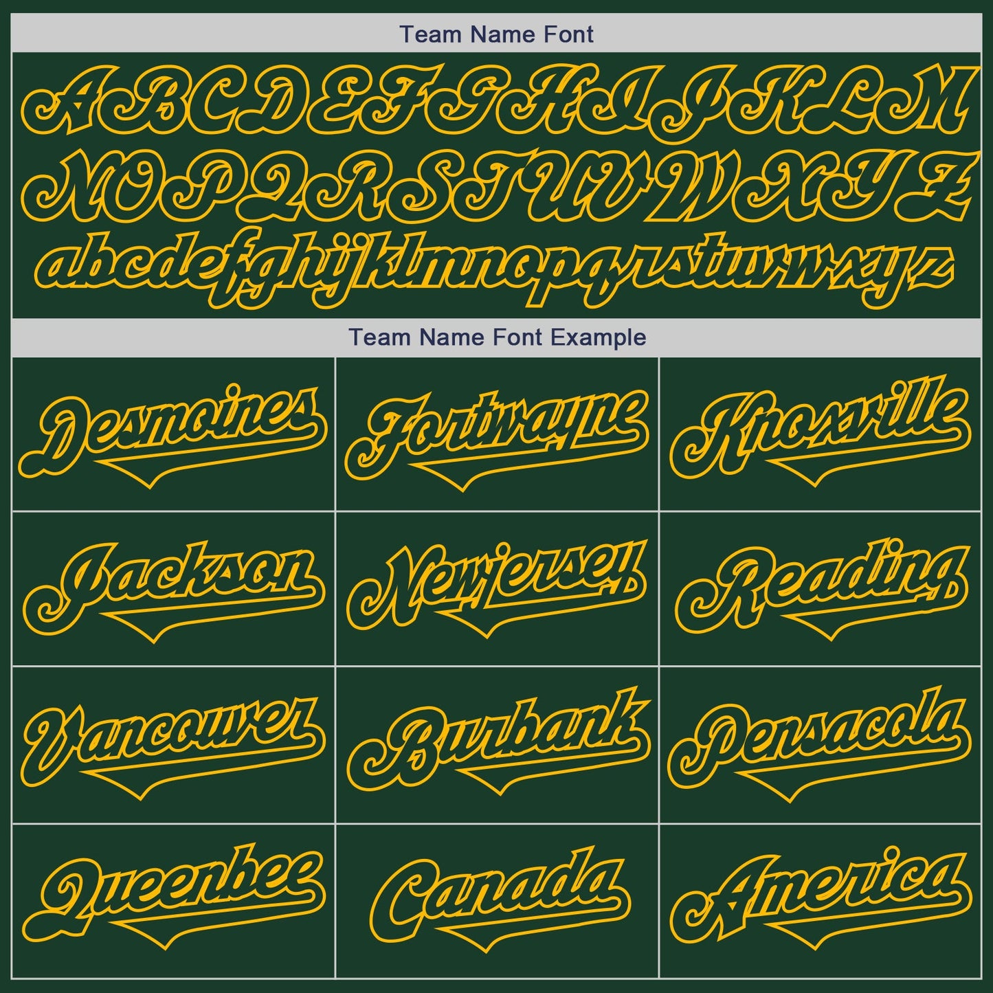 Custom Green Gold Authentic Two Tone Baseball Jersey view 4