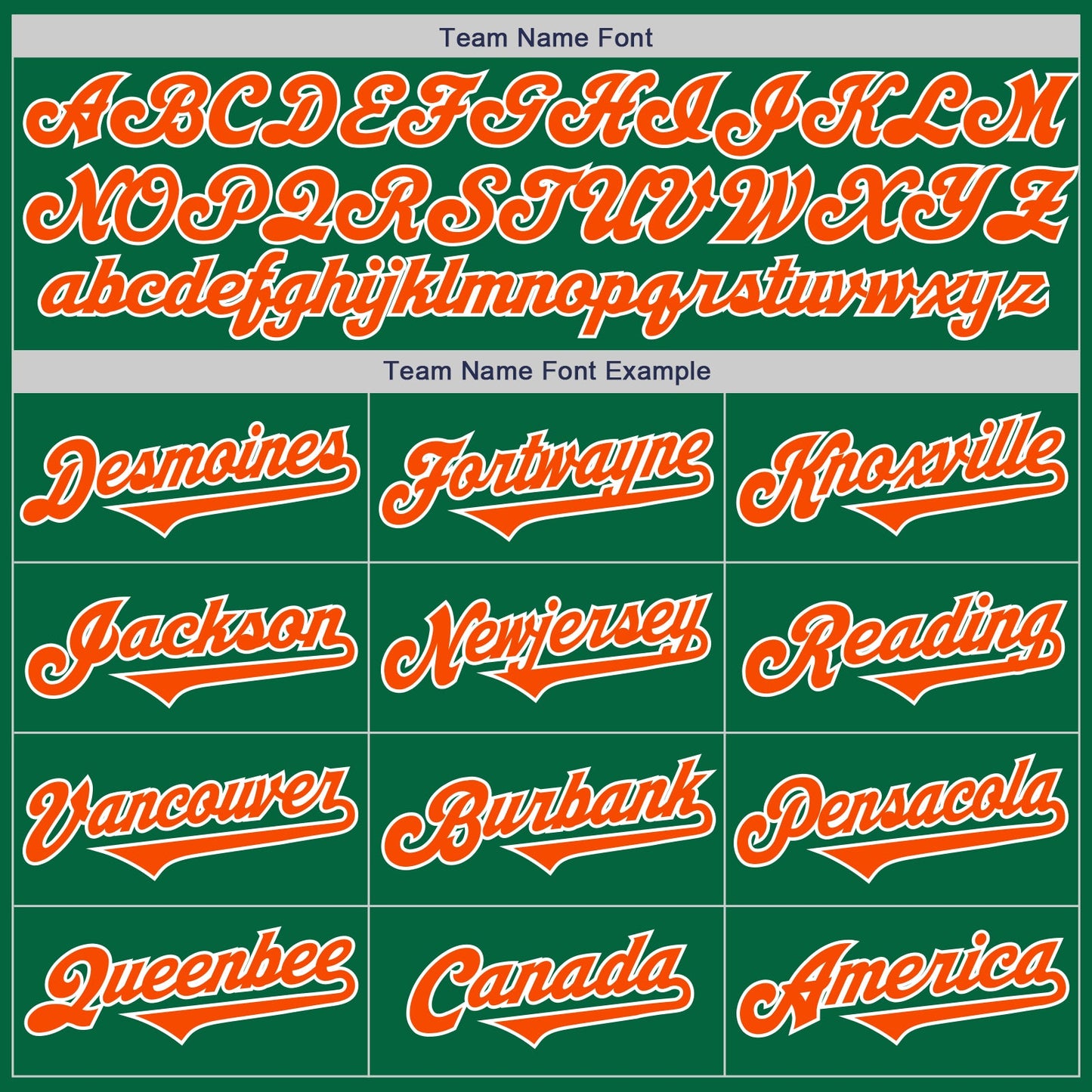 Custom Kelly Green Orange-White Authentic Two Tone Baseball Jersey view 4