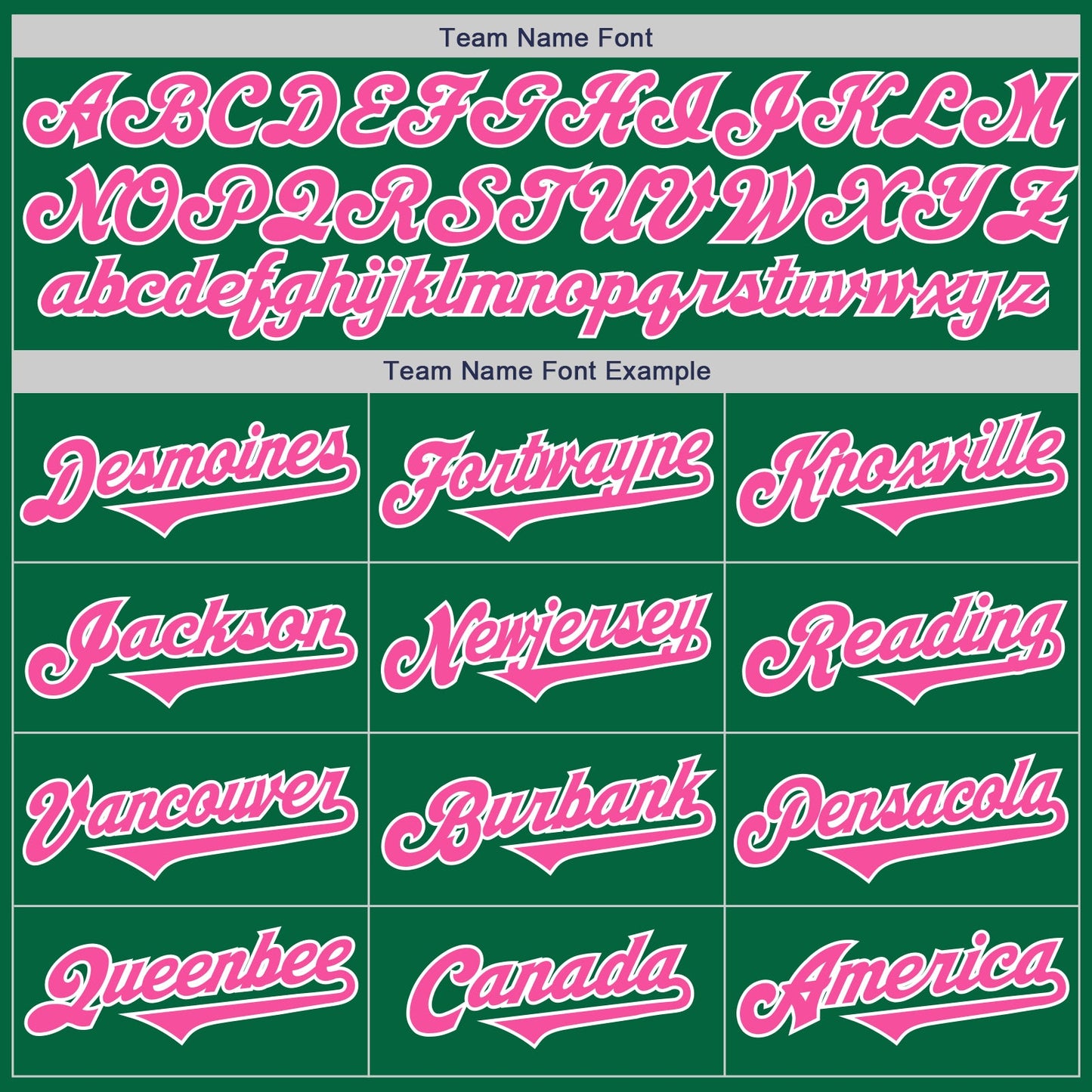Custom Kelly Green Pink-White Authentic Two Tone Baseball Jersey view 4