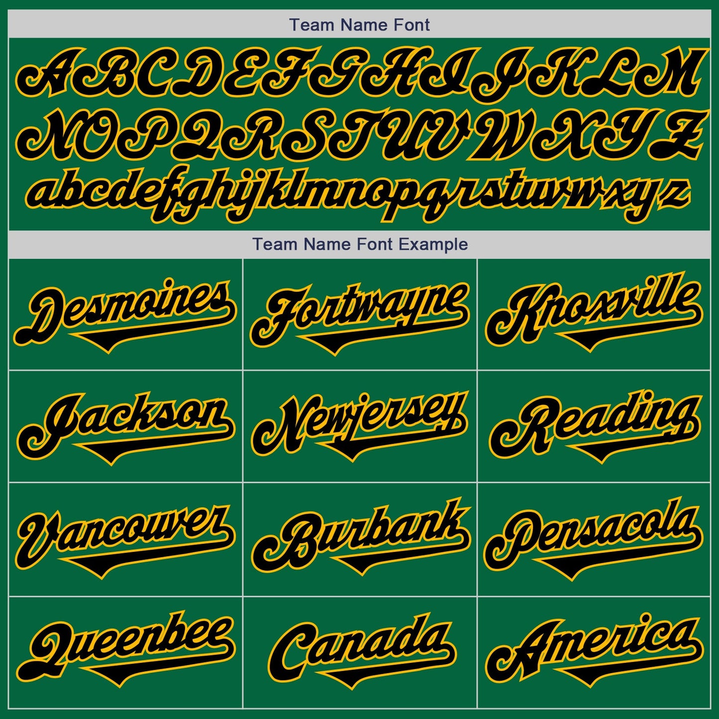 Custom Kelly Green Black-Gold Authentic Two Tone Baseball Jersey view 4