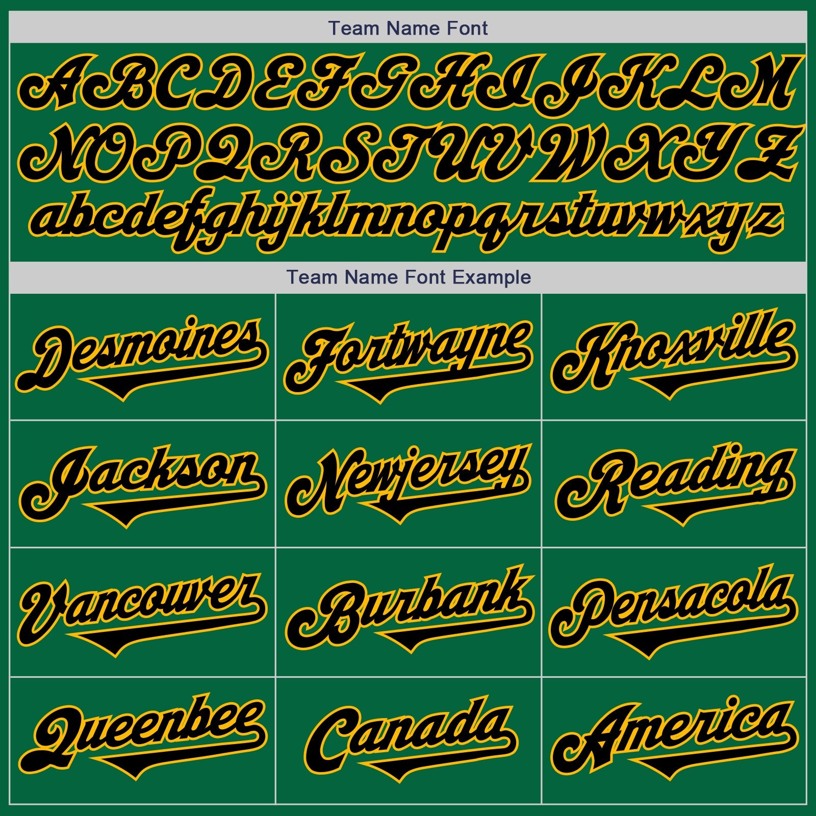 Custom Kelly Green Black-Gold Authentic Two Tone Baseball Jersey view 4