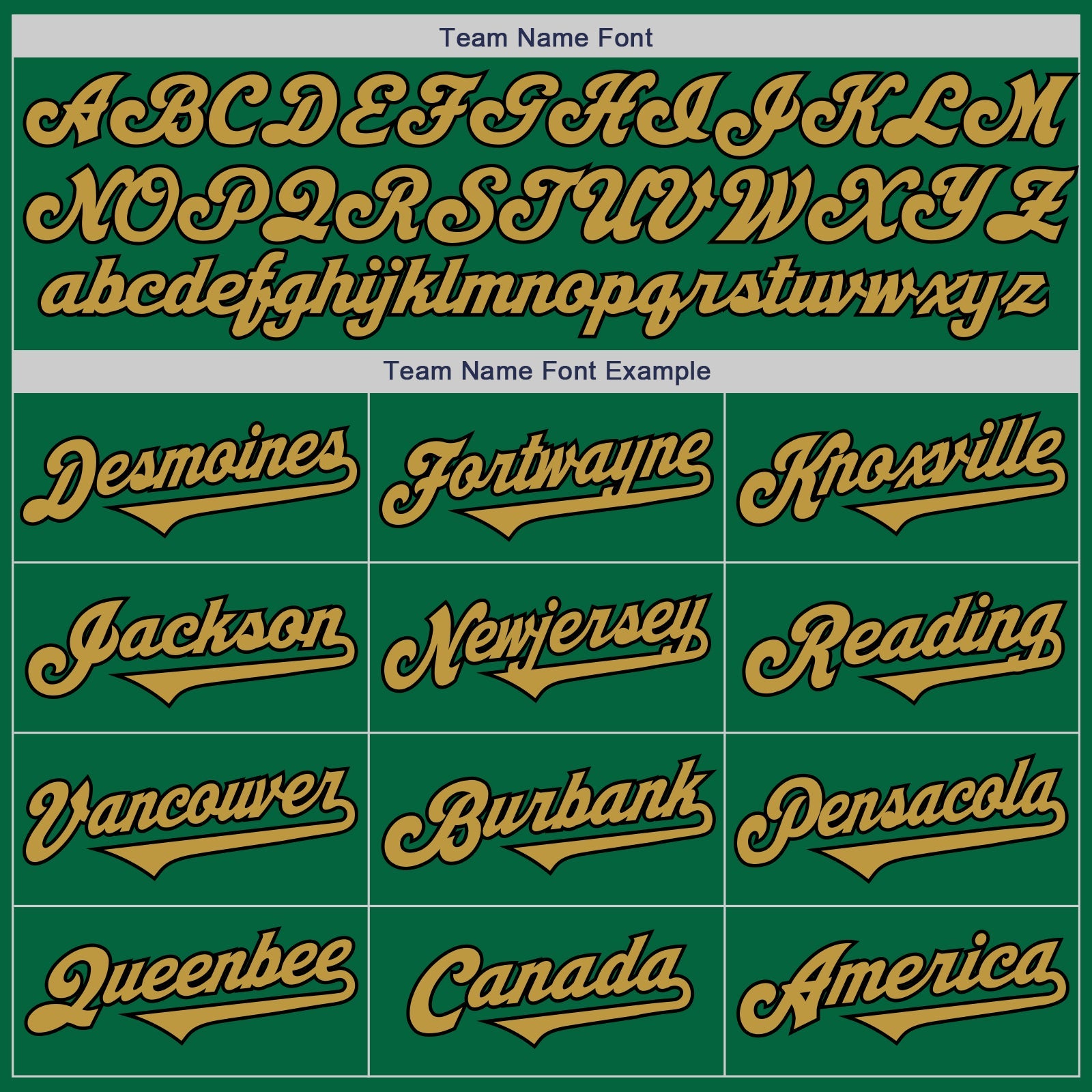 Custom Kelly Green Old Gold-Black Authentic Two Tone Baseball Jersey view 4