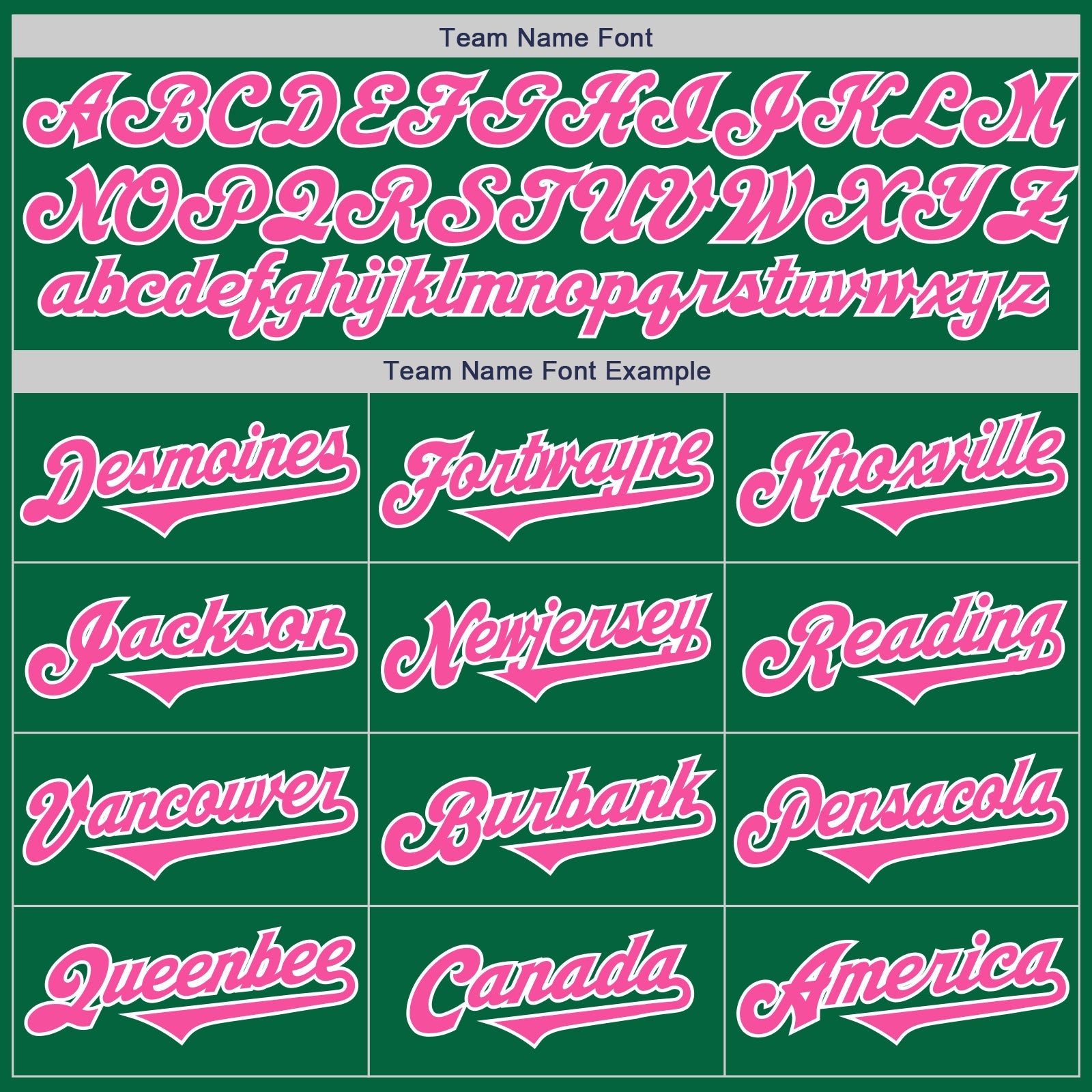 Custom Kelly Green Pink-White Authentic Two Tone Baseball Jersey view 4