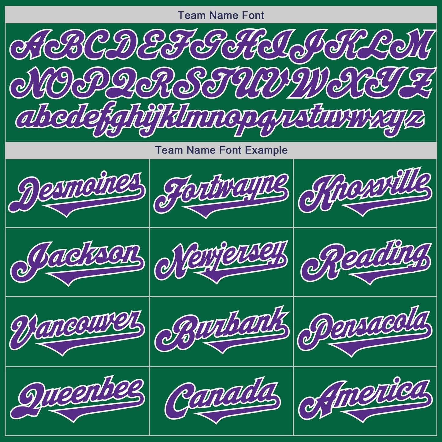 Custom Kelly Green Purple-White Authentic Two Tone Baseball Jersey view 4