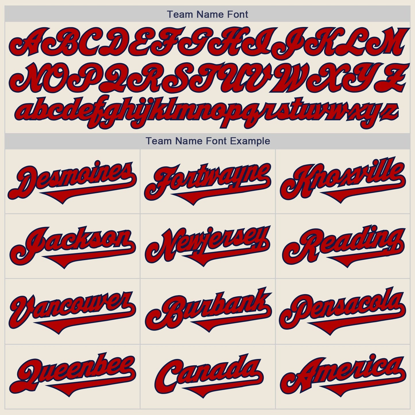 Custom Cream Red-Navy Authentic Two Tone Baseball Jersey view 4