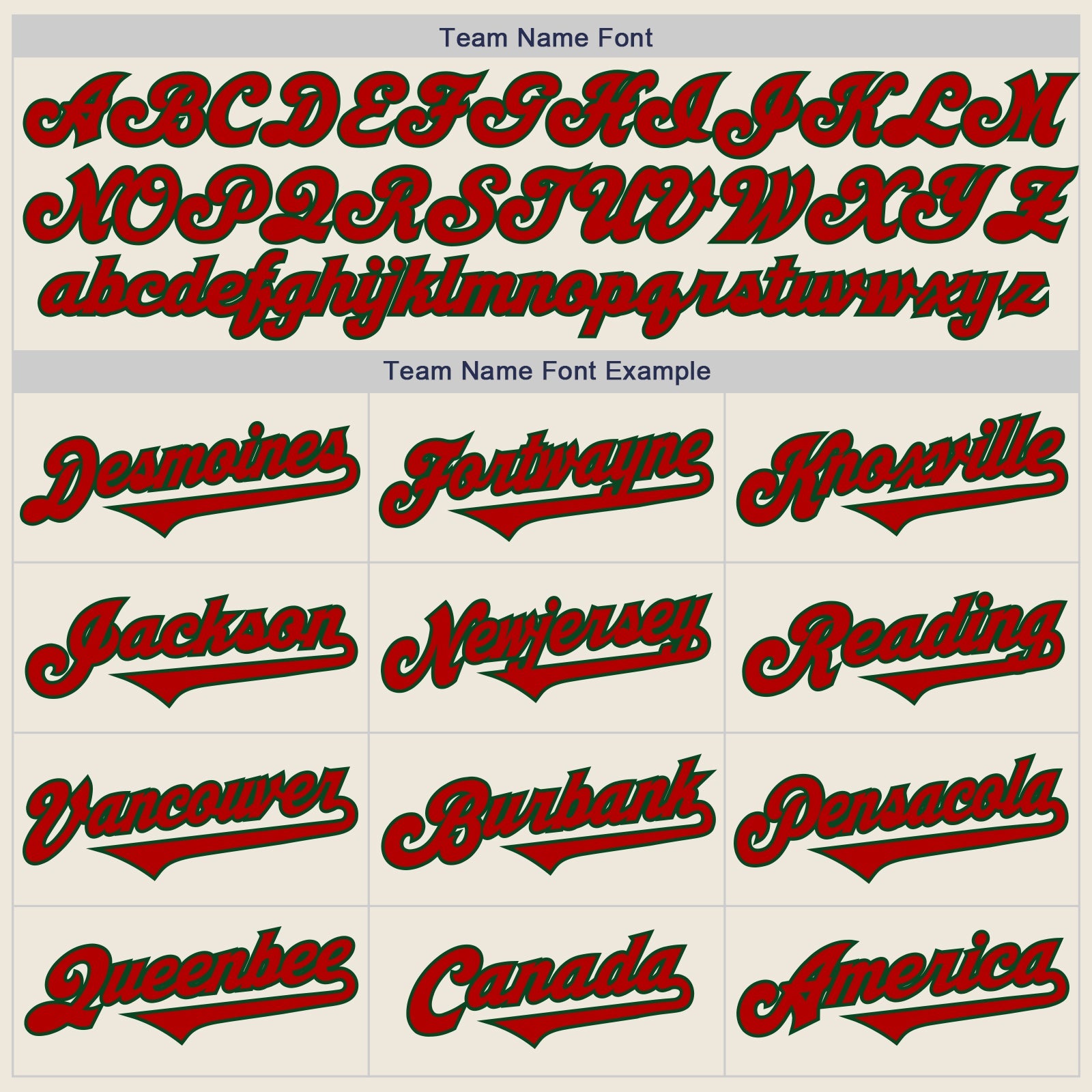 Custom Cream Red-Green Authentic Two Tone Baseball Jersey view 4