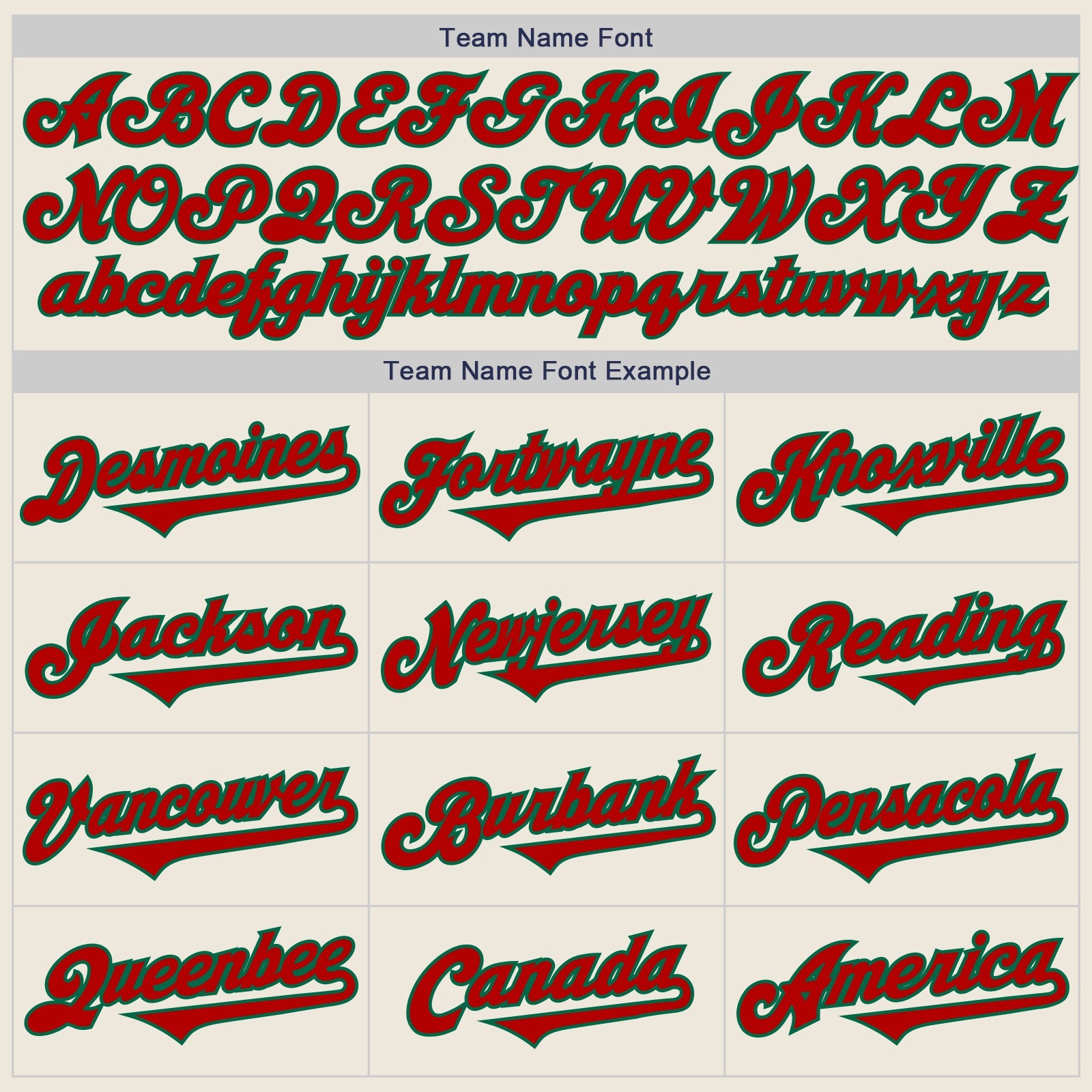 Custom Cream Red-Kelly Green Authentic Two Tone Baseball Jersey view 4