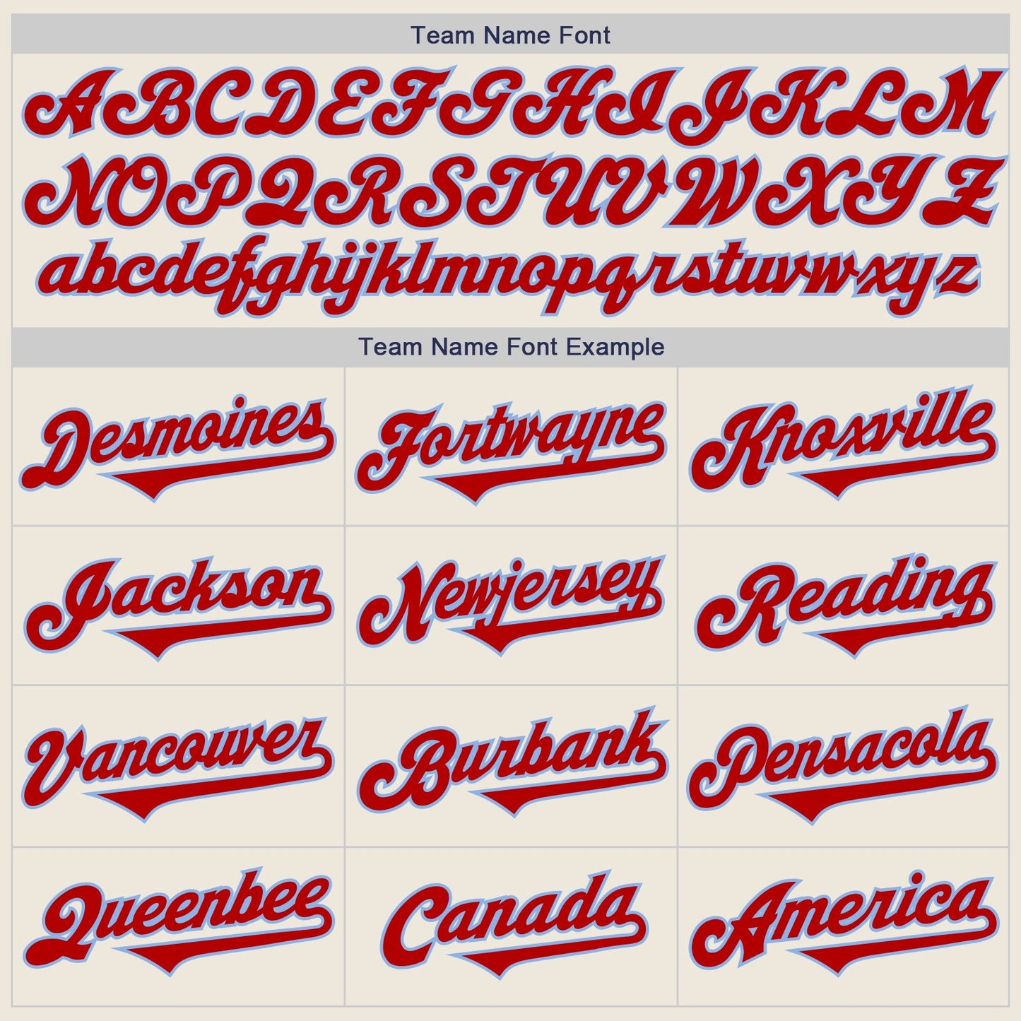 Custom Cream Red-Light Blue Authentic Two Tone Baseball Jersey view 4