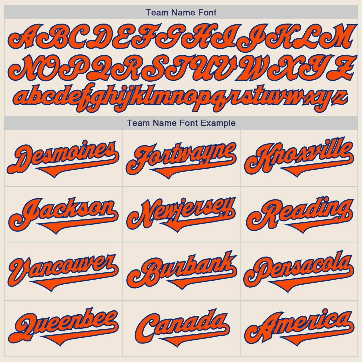 Custom Cream Orange-Royal Authentic Two Tone Baseball Jersey view 4