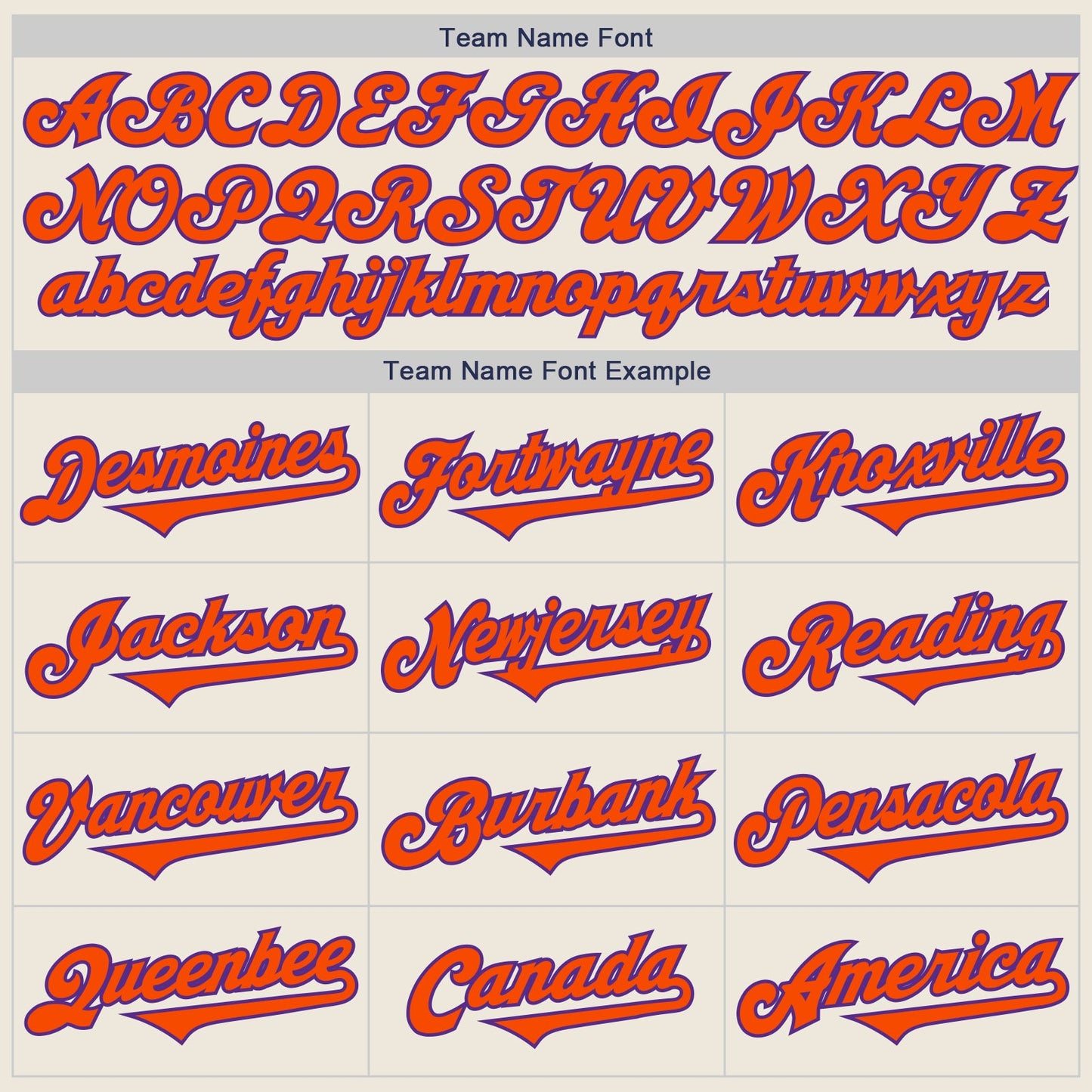 Custom Cream Orange-Purple Authentic Two Tone Baseball Jersey view 4