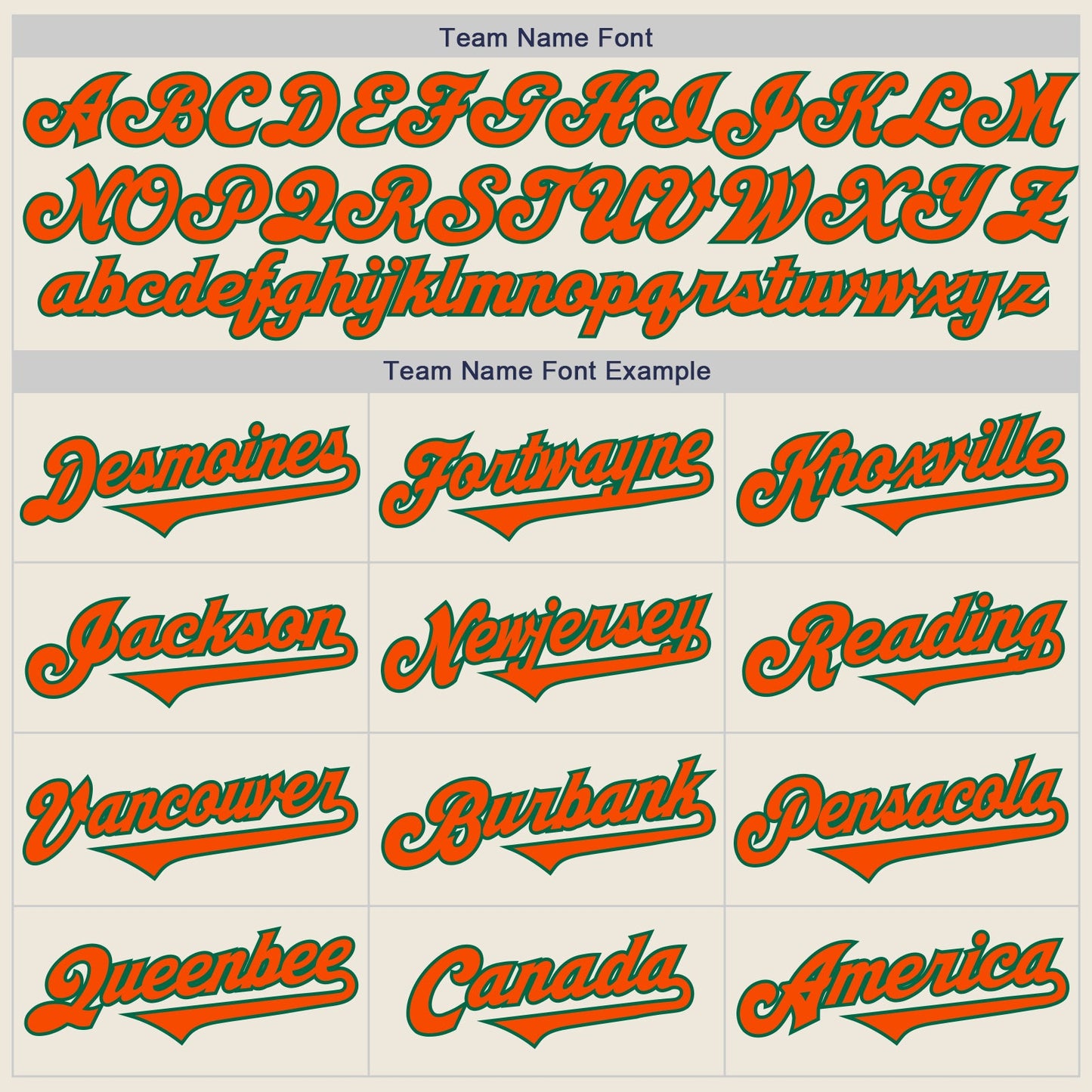 Custom Cream Orange-Kelly Green Authentic Two Tone Baseball Jersey view 4
