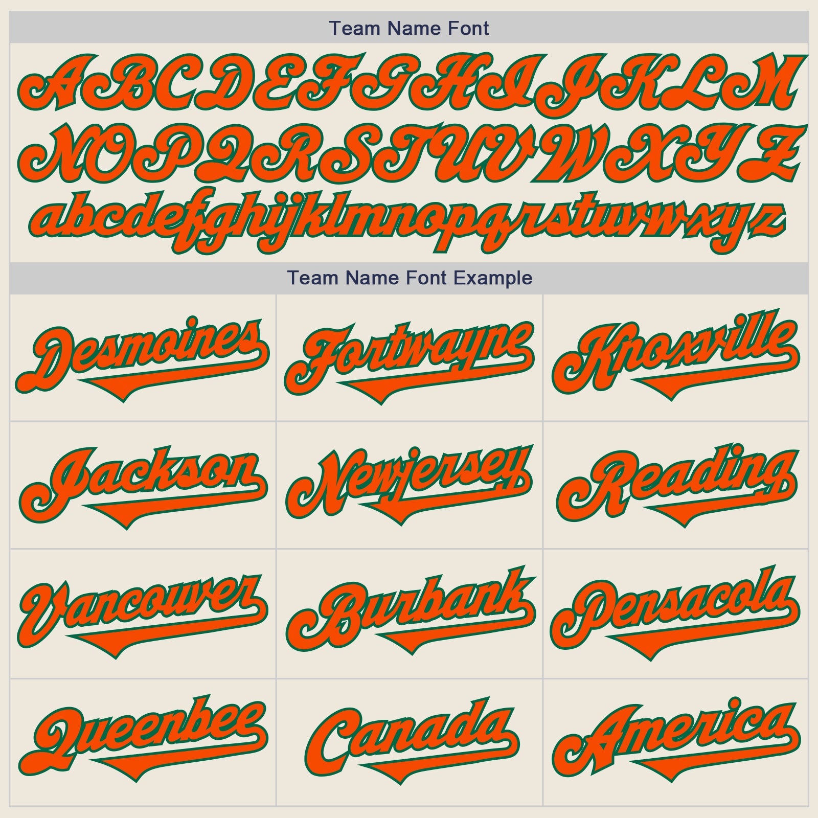 Custom Cream Orange-Kelly Green Authentic Two Tone Baseball Jersey view 4