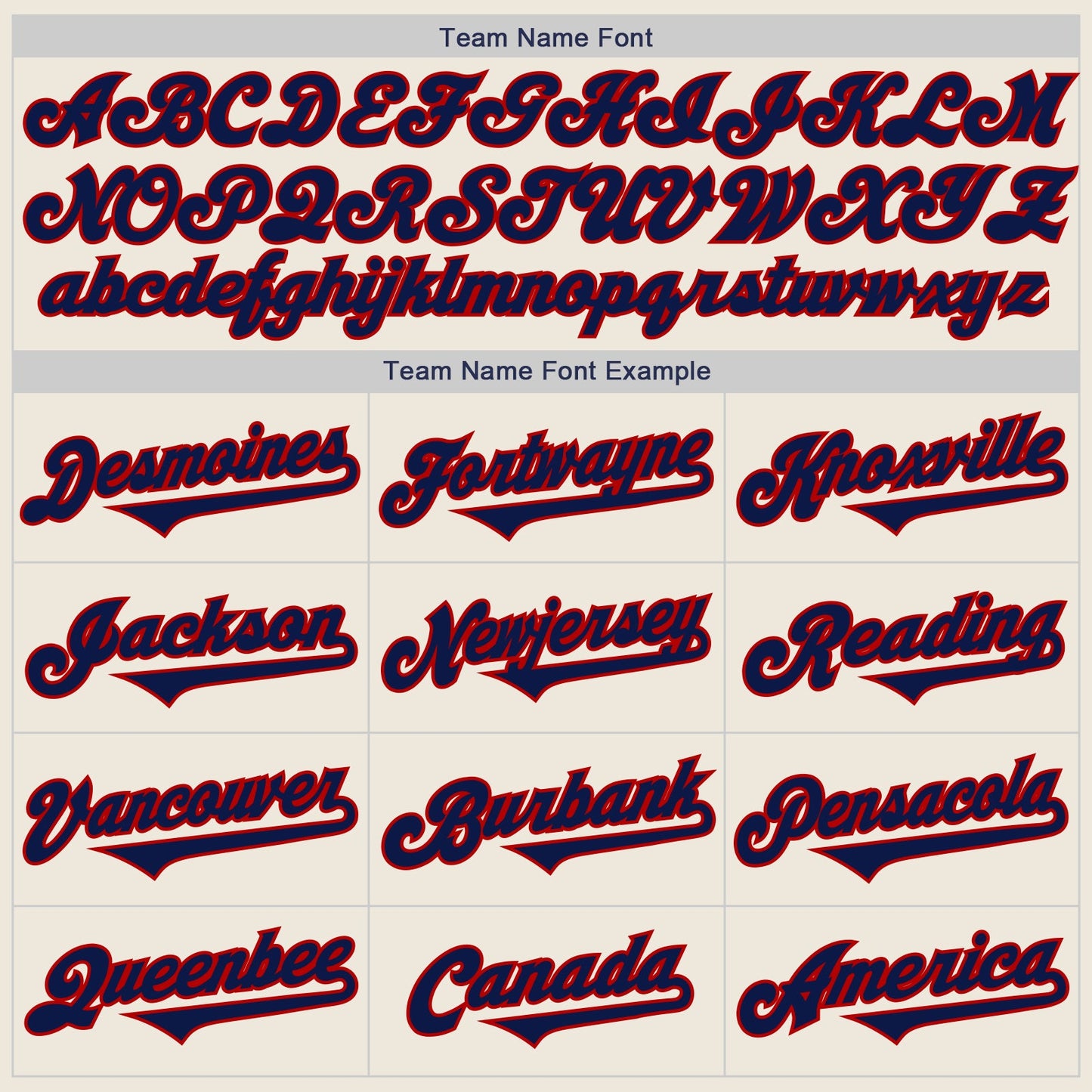 Custom Cream Navy-Red Authentic Two Tone Baseball Jersey view 4