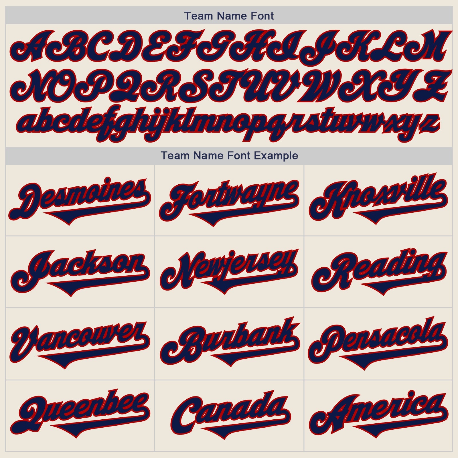 Custom Cream Navy-Red Authentic Two Tone Baseball Jersey view 4