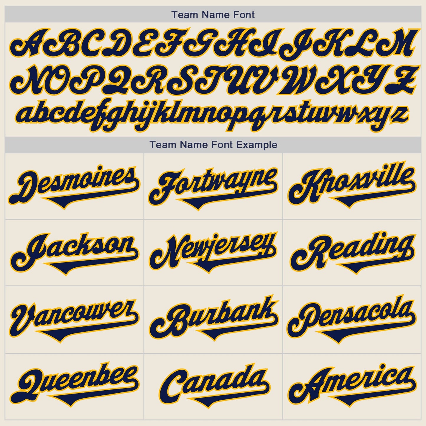 Custom Cream Navy-Gold Authentic Two Tone Baseball Jersey view 4