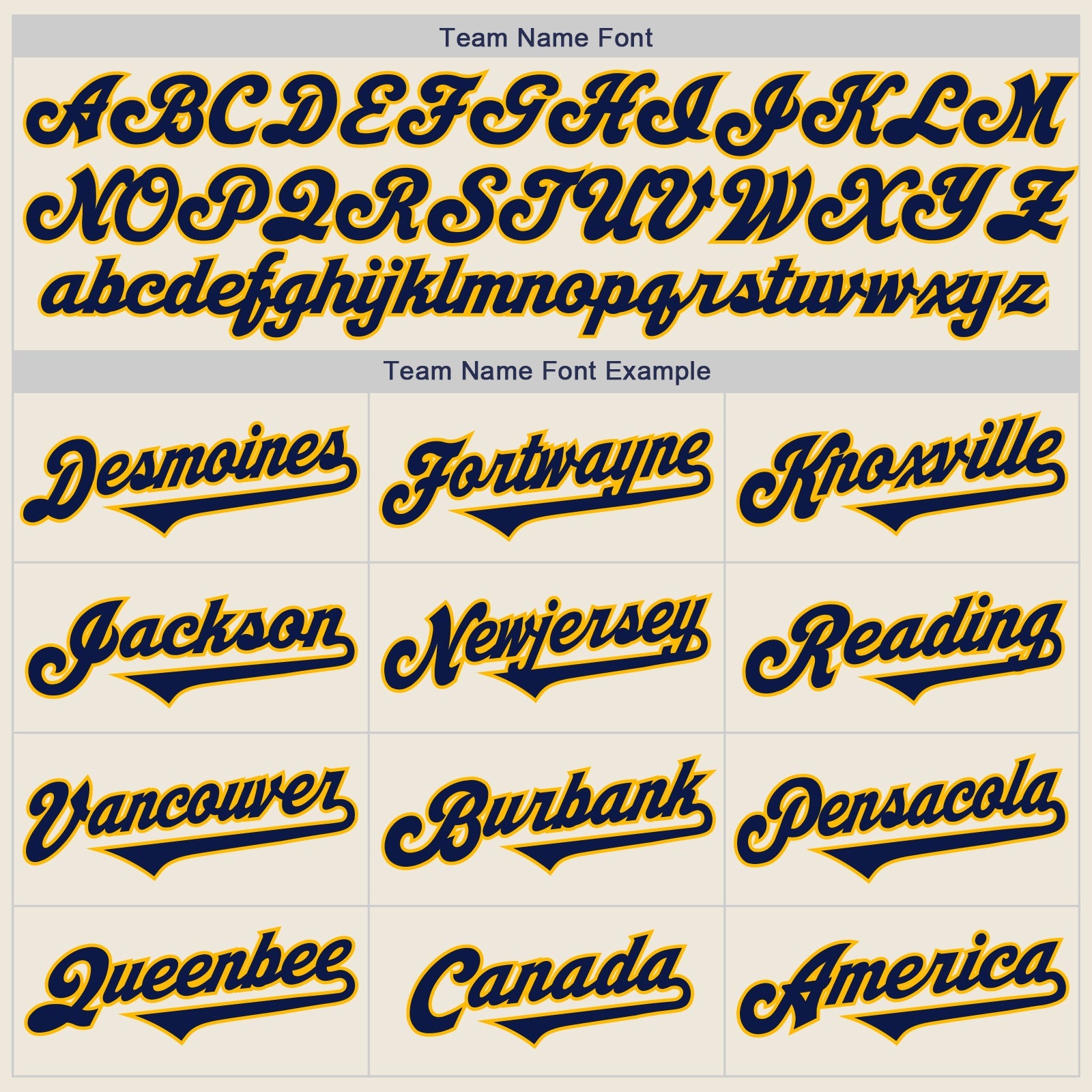Custom Cream Navy-Gold Authentic Two Tone Baseball Jersey view 4