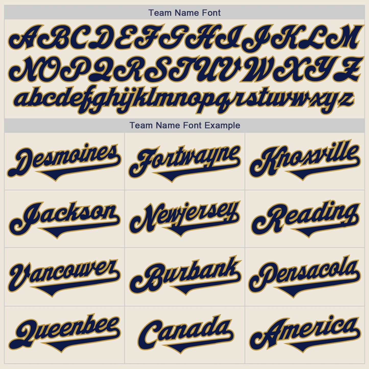 Custom Cream Navy-Old Gold Authentic Two Tone Baseball Jersey view 4