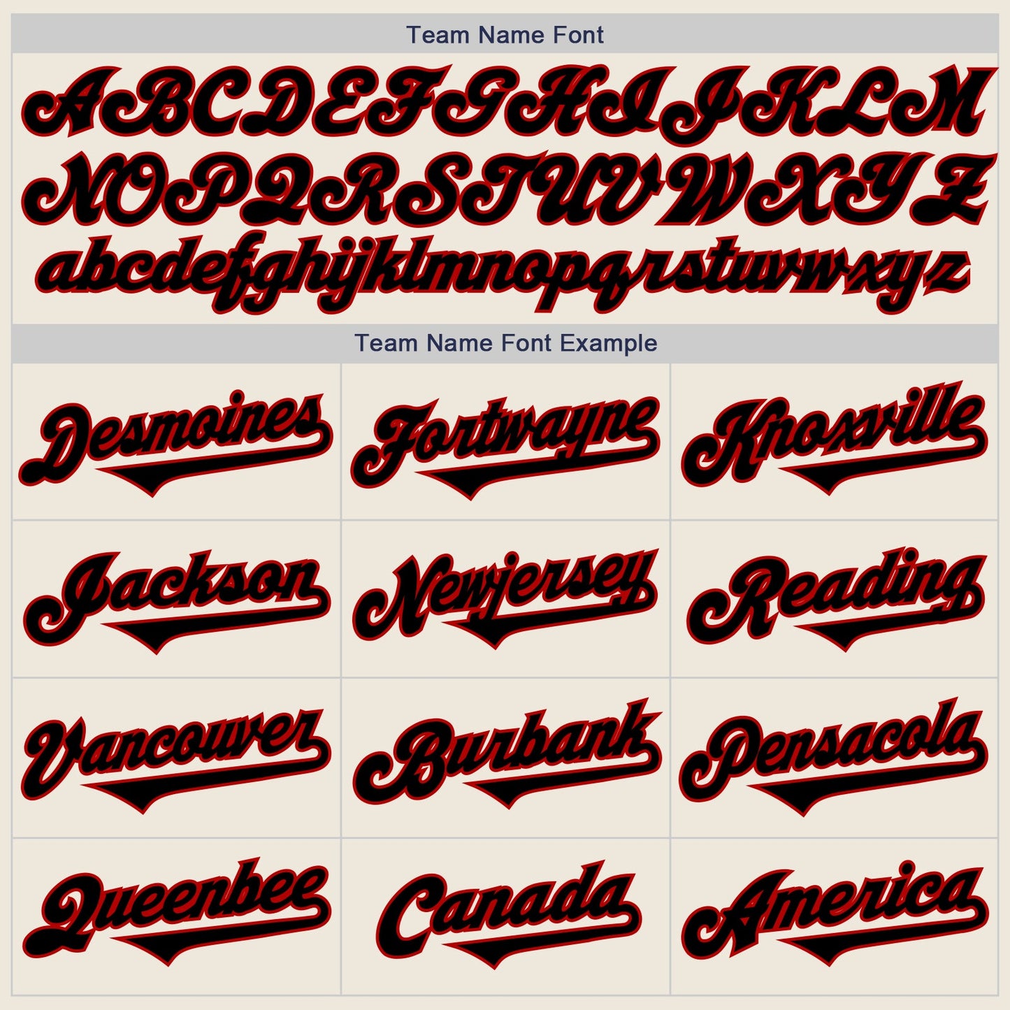 Custom Cream Black-Red Authentic Two Tone Baseball Jersey view 4
