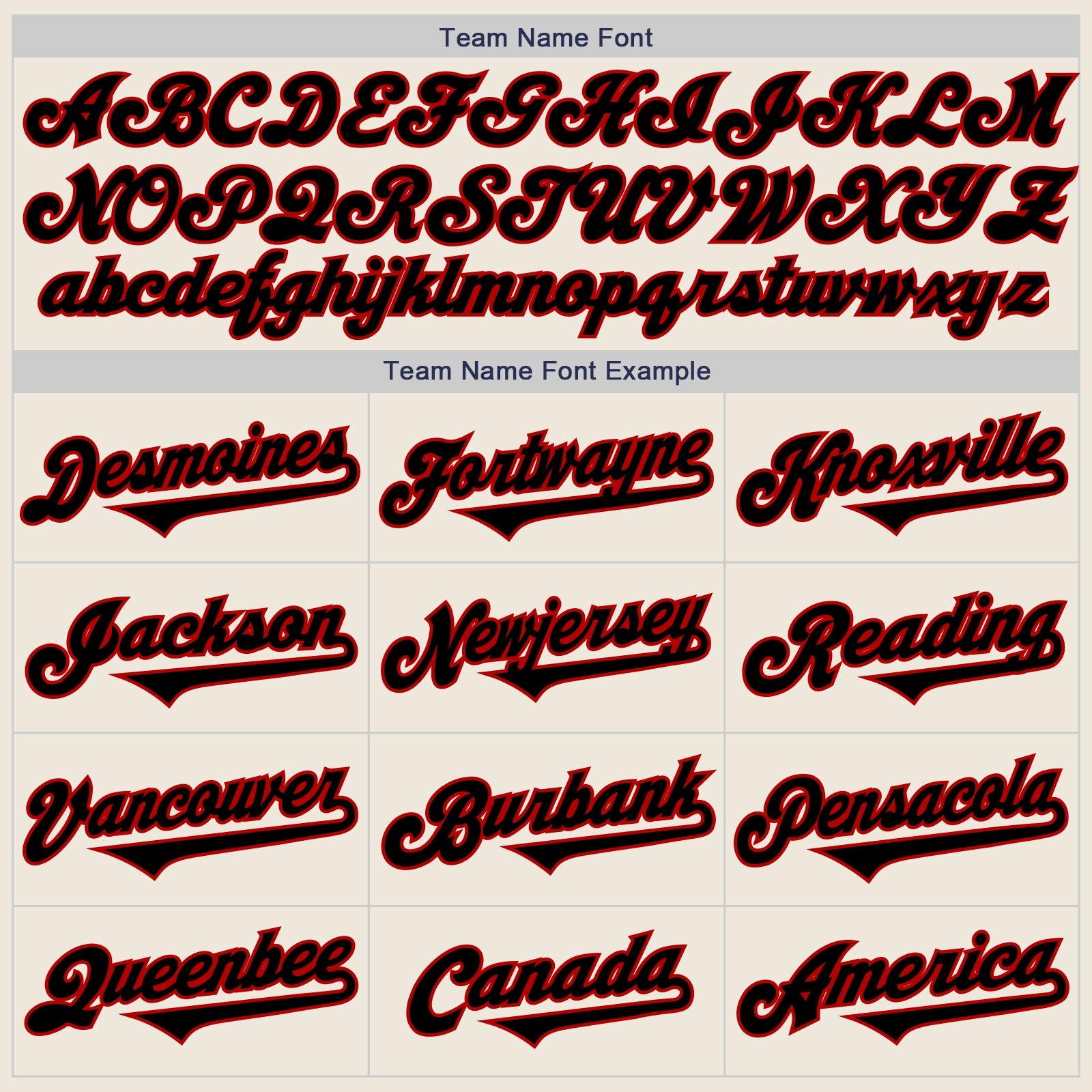 Custom Cream Black-Red Authentic Two Tone Baseball Jersey view 4