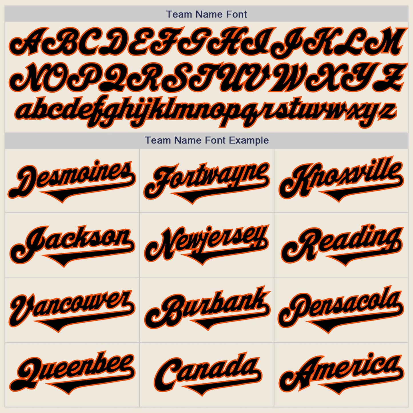 Custom Cream Black-Orange Authentic Two Tone Baseball Jersey view 4