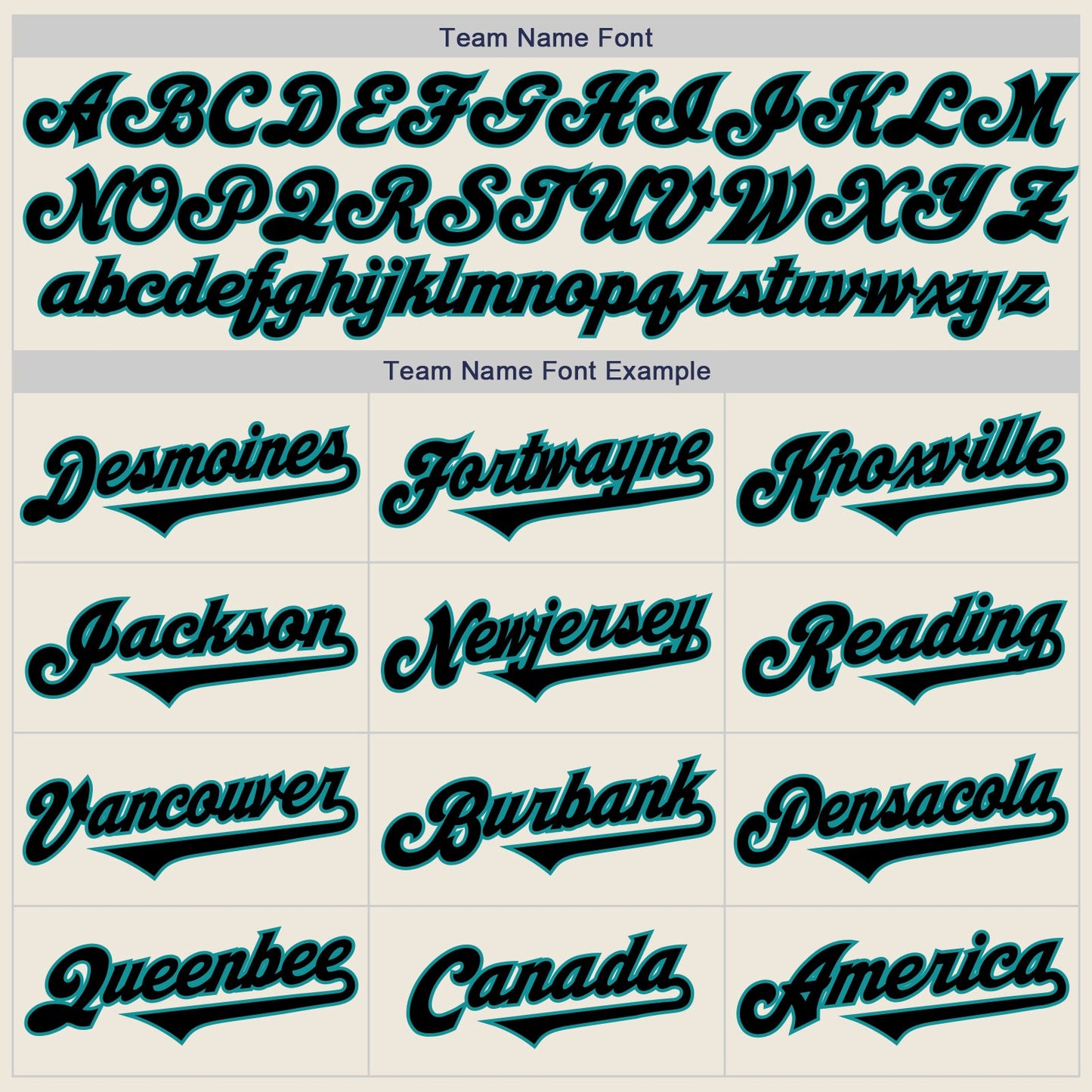 Custom Cream Black-Teal Authentic Two Tone Baseball Jersey view 4