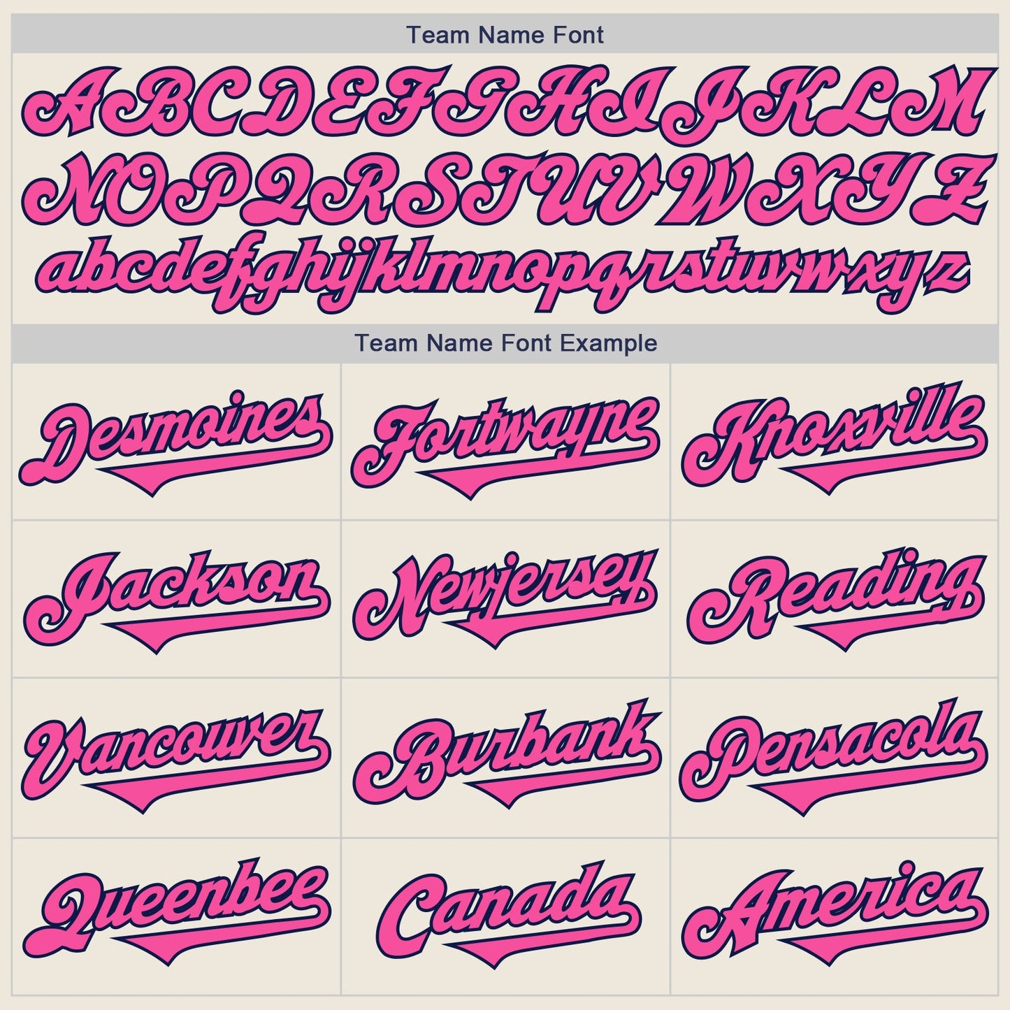 Custom Cream Pink-Navy Authentic Two Tone Baseball Jersey view 4