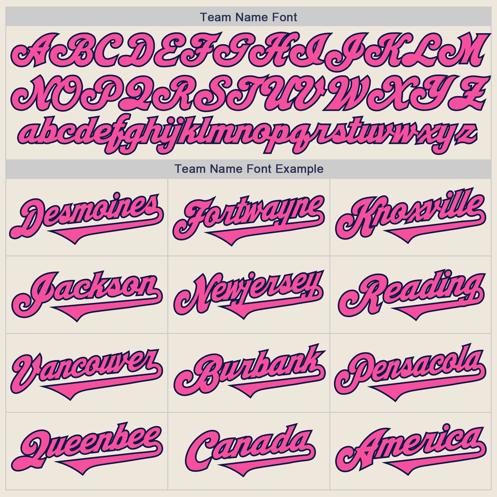 Custom Cream Pink-Navy Authentic Two Tone Baseball Jersey view 4