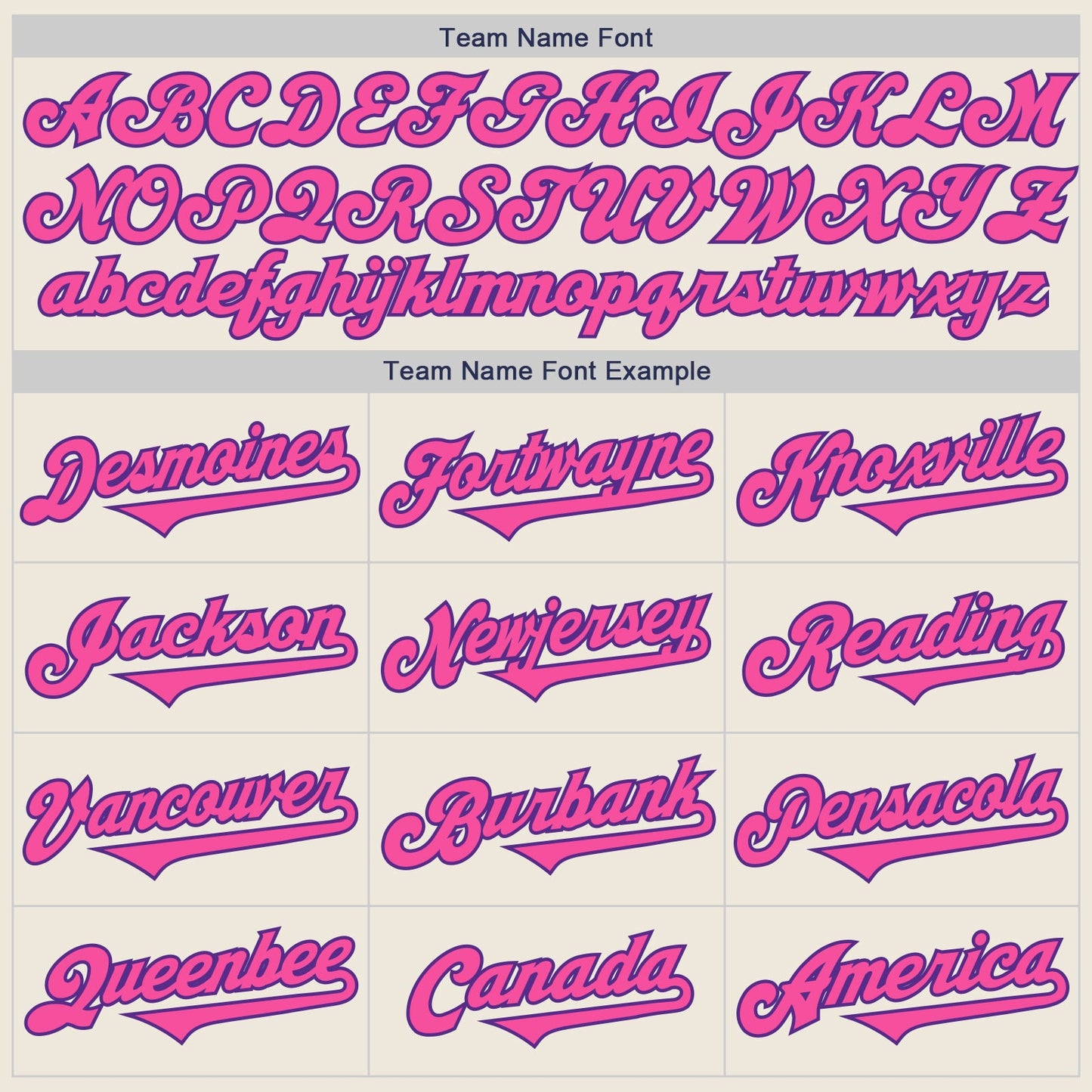 Custom Cream Pink-Purple Authentic Two Tone Baseball Jersey view 4