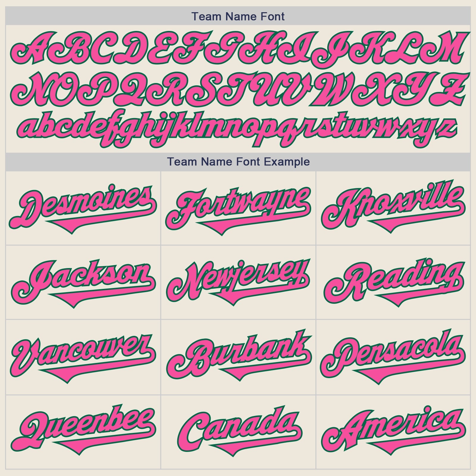 Custom Cream Pink-Kelly Green Authentic Two Tone Baseball Jersey view 4