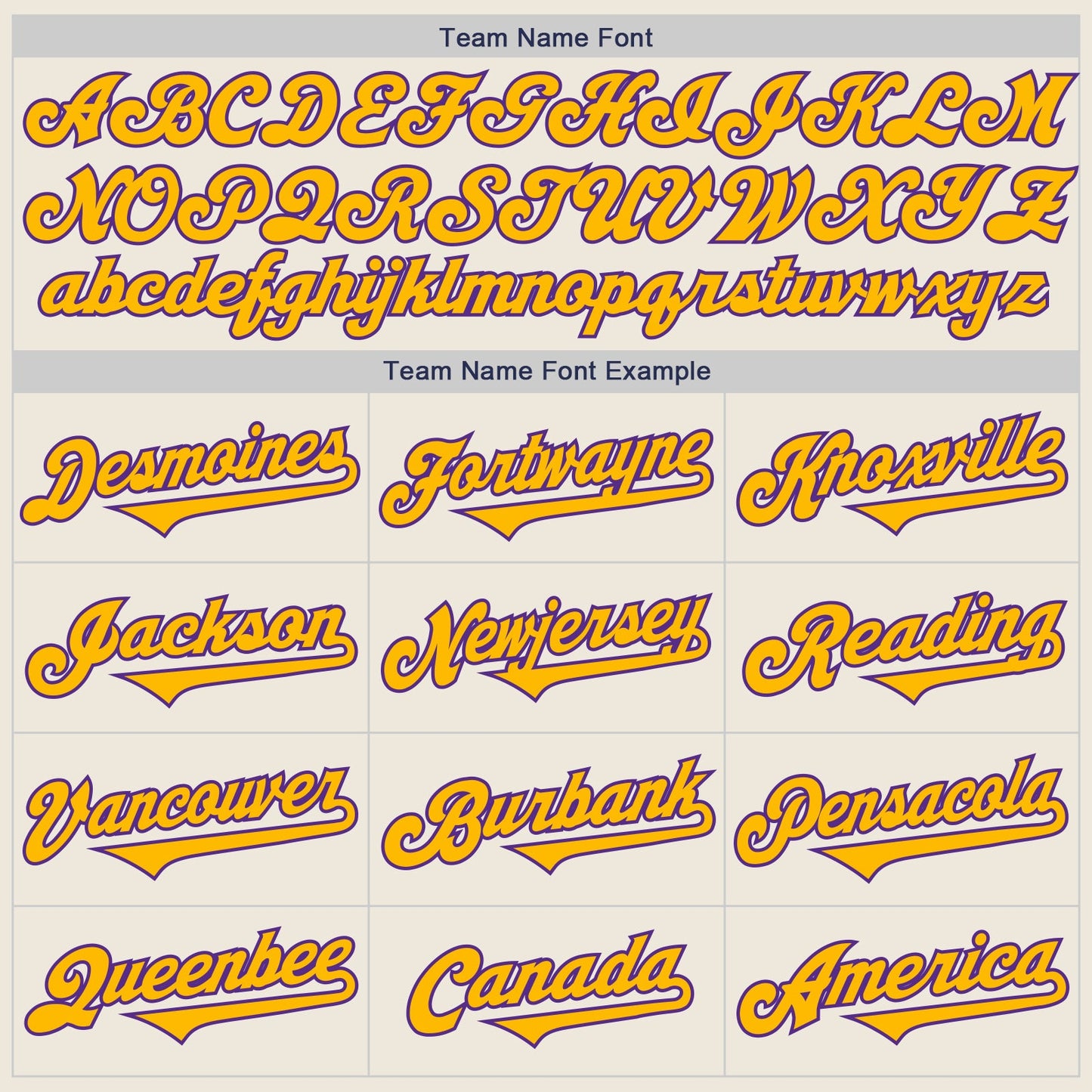 Custom Cream Gold-Purple Authentic Two Tone Baseball Jersey view 4