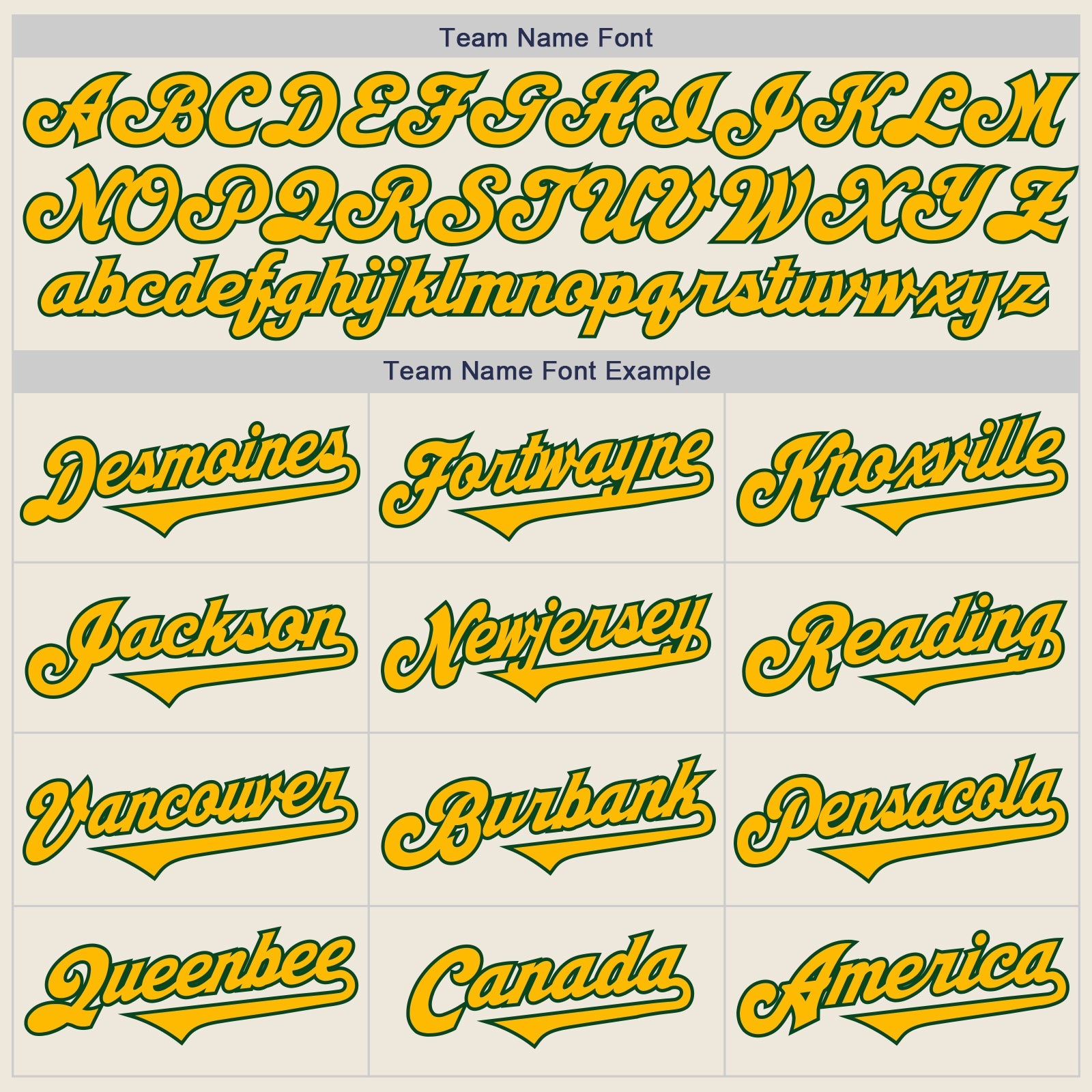 Custom Cream Gold-Green Authentic Two Tone Baseball Jersey view 4