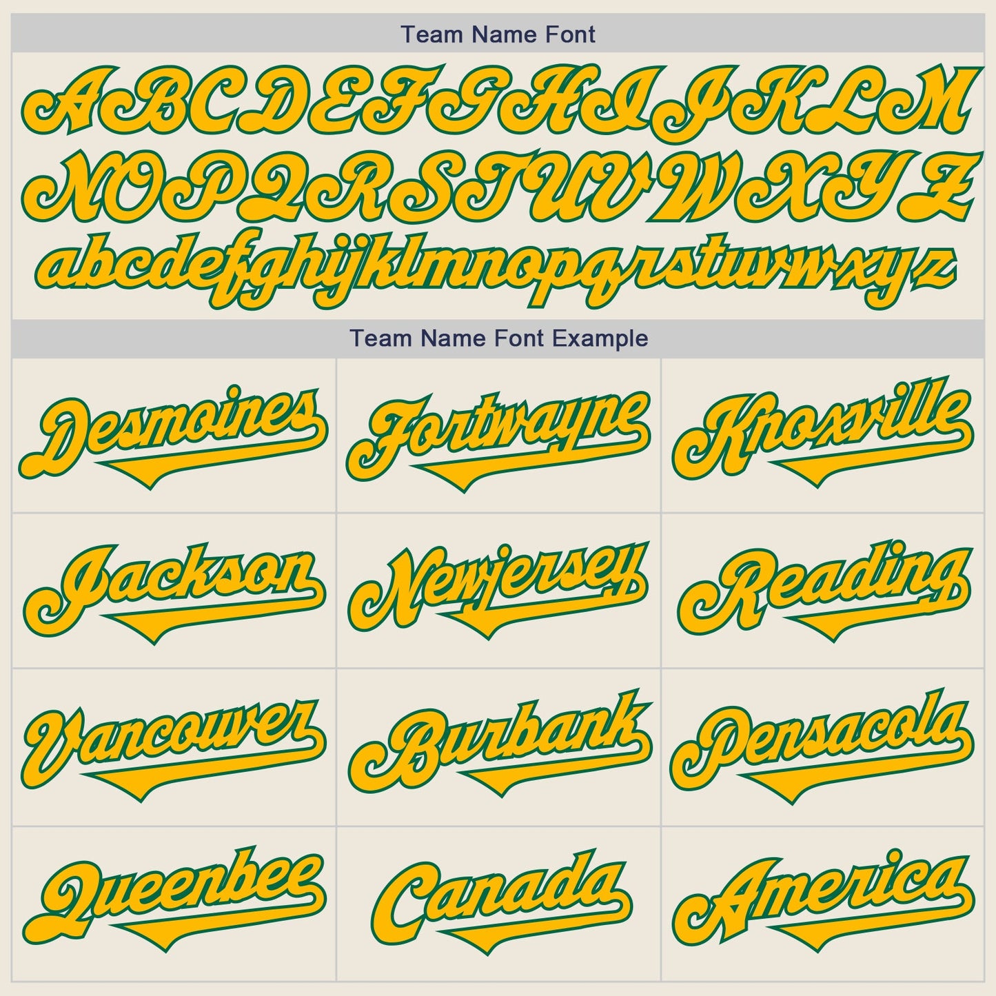 Custom Cream Gold-Kelly Green Authentic Two Tone Baseball Jersey view 4