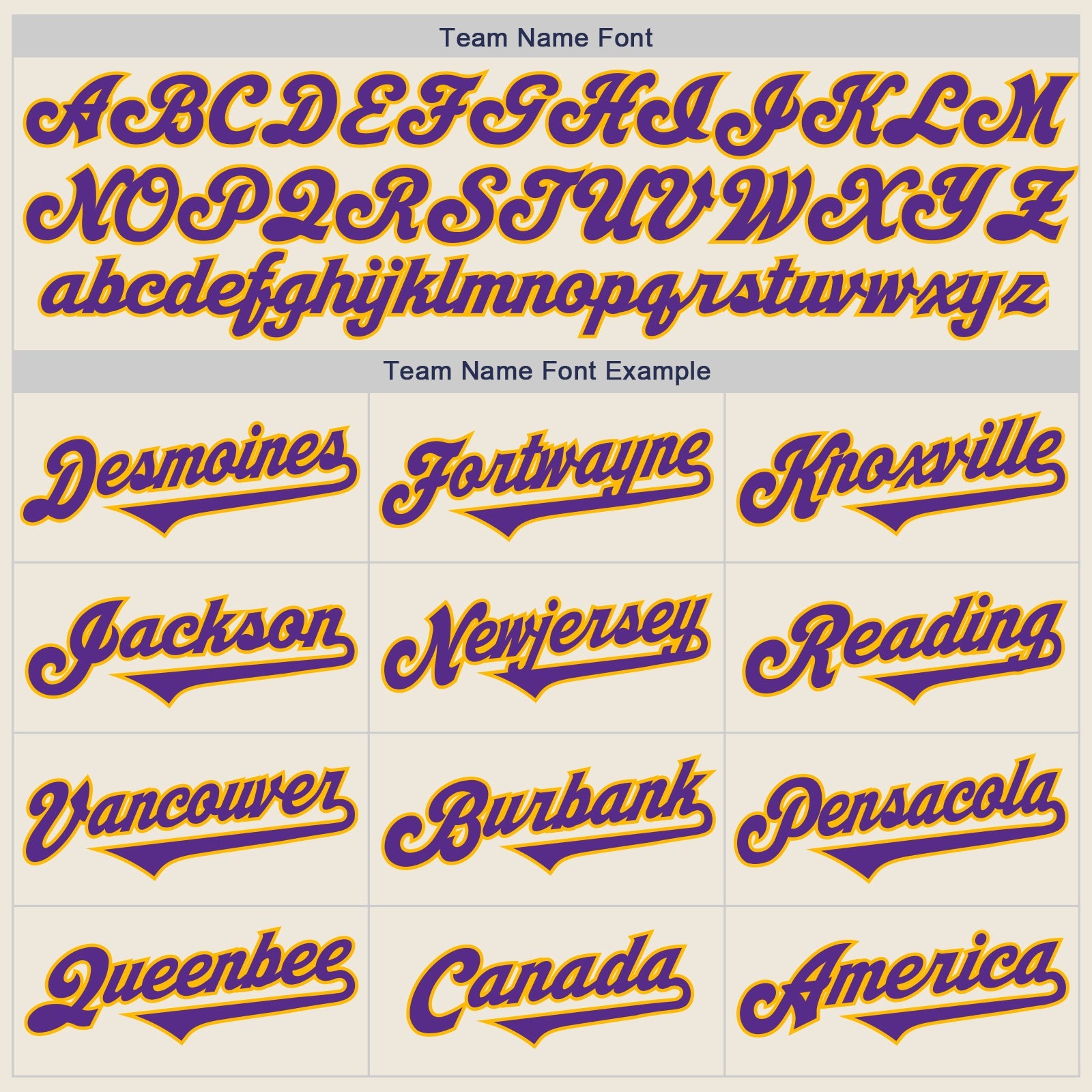 Custom Cream Purple-Gold Authentic Two Tone Baseball Jersey view 4