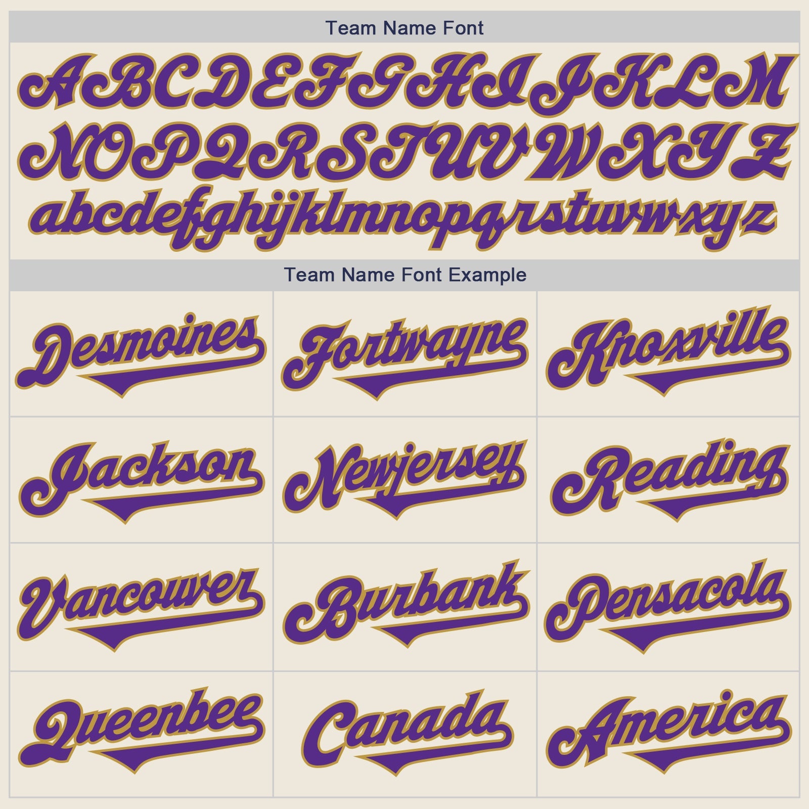 Custom Cream Purple-Old Gold Authentic Two Tone Baseball Jersey view 4