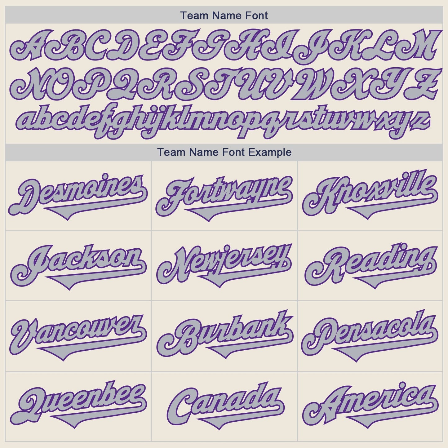Custom Cream Gray-Purple Authentic Two Tone Baseball Jersey view 4