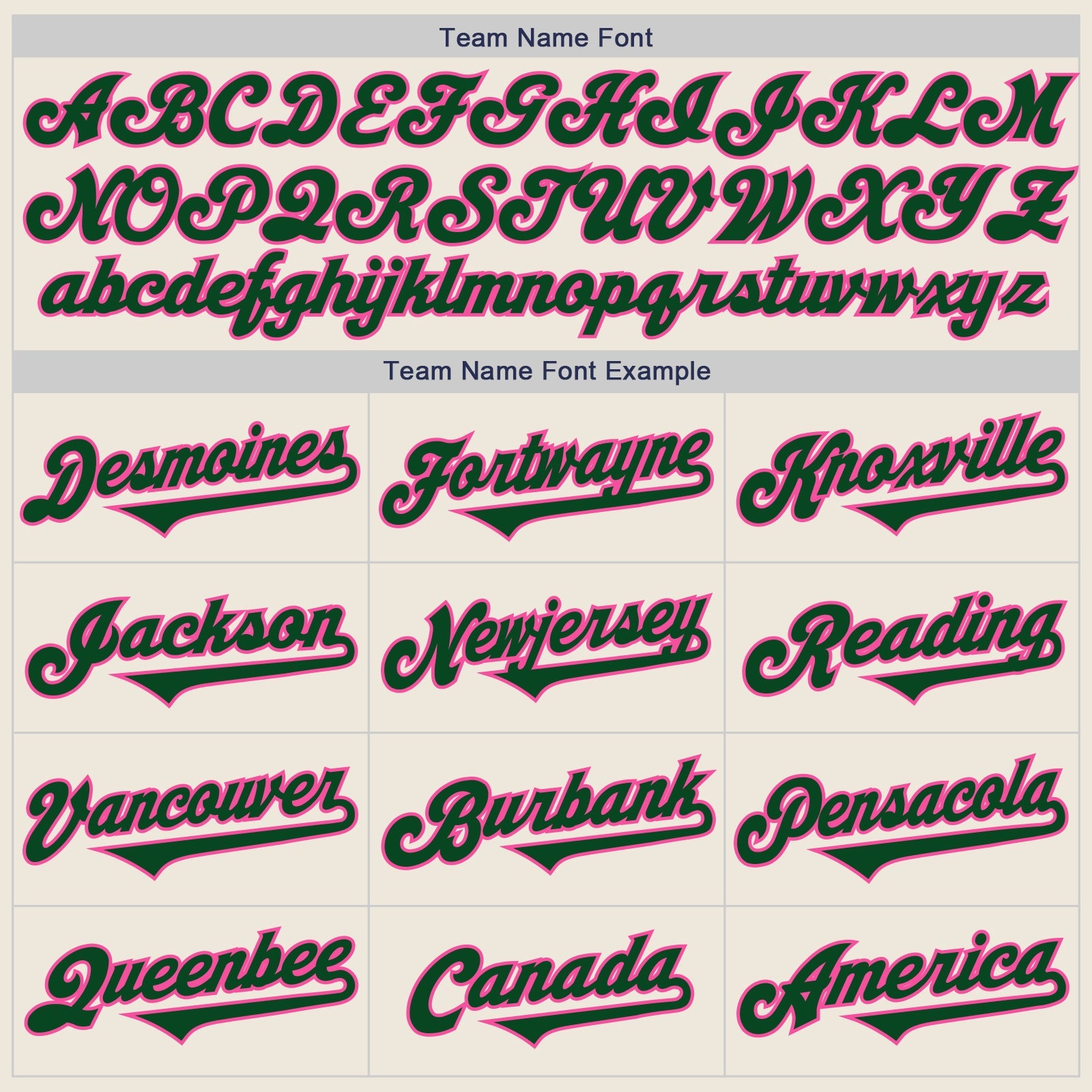 Custom Cream Green-Pink Authentic Two Tone Baseball Jersey view 4