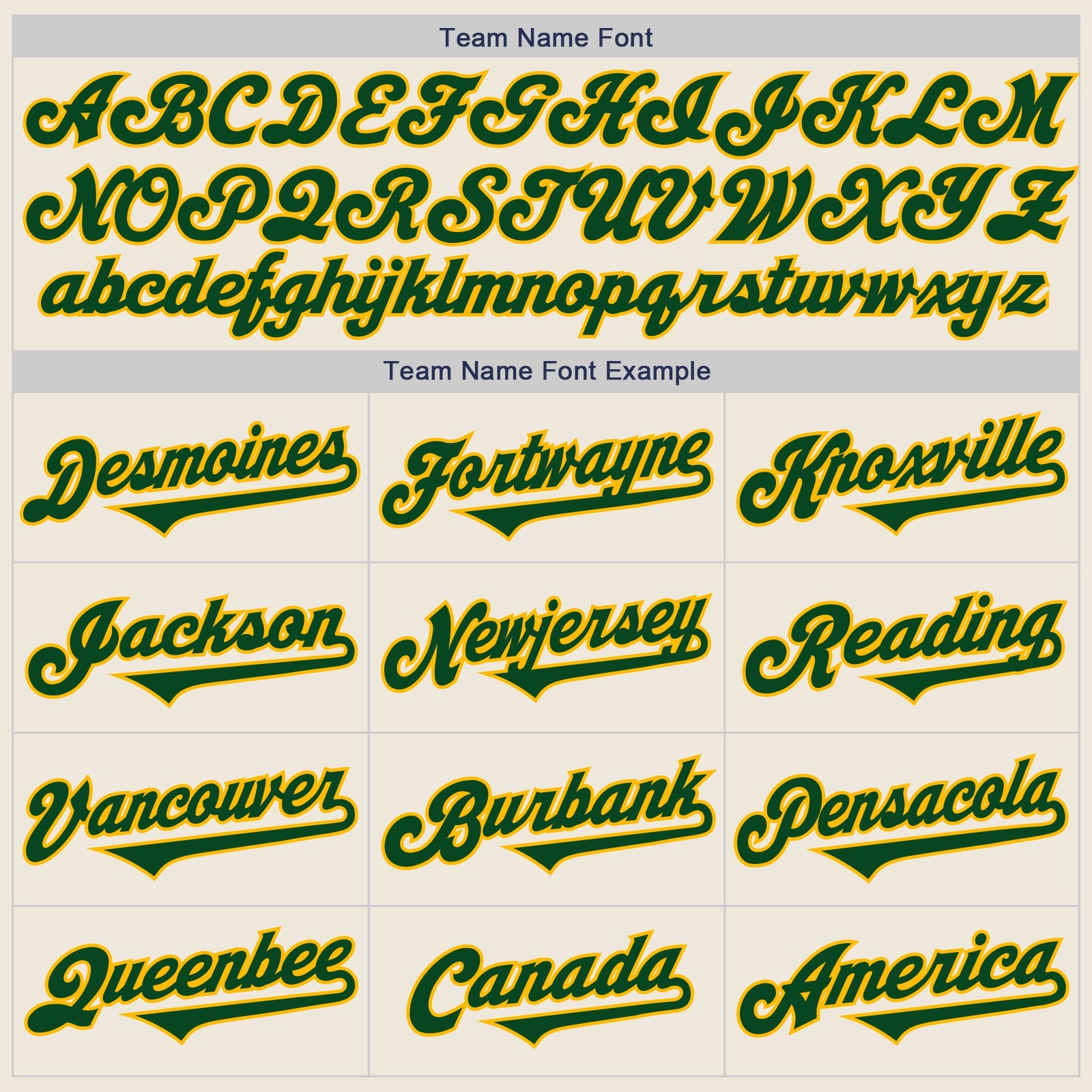 Custom Cream Green-Gold Authentic Two Tone Baseball Jersey view 4